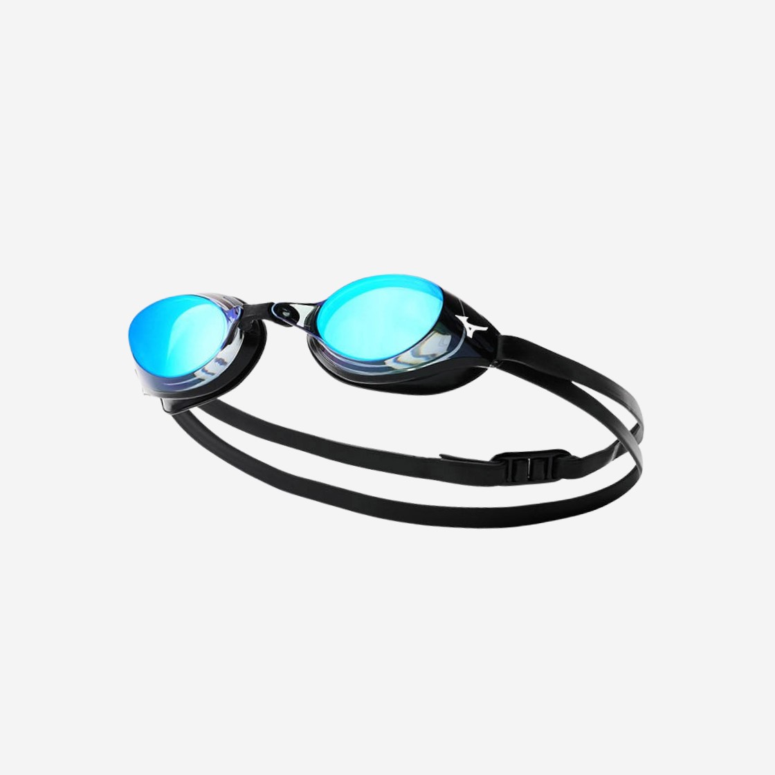 Mizuno Accel Eye Mono Cushion Mirrored Swim Goggles Smoke 상세 이미지 1