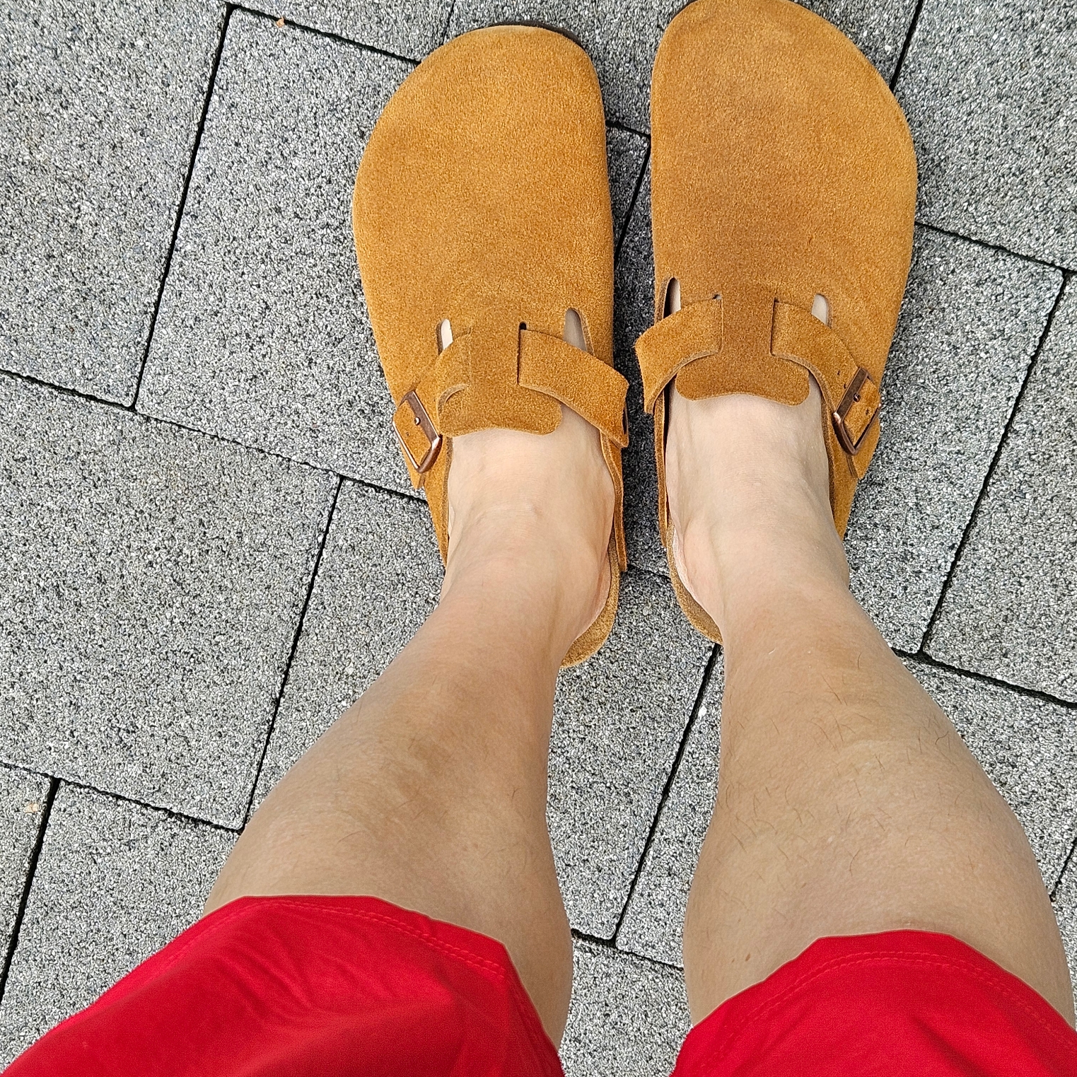 Birkenstock Boston Soft Footbed Mink - Regular 착용 스타일 - 2