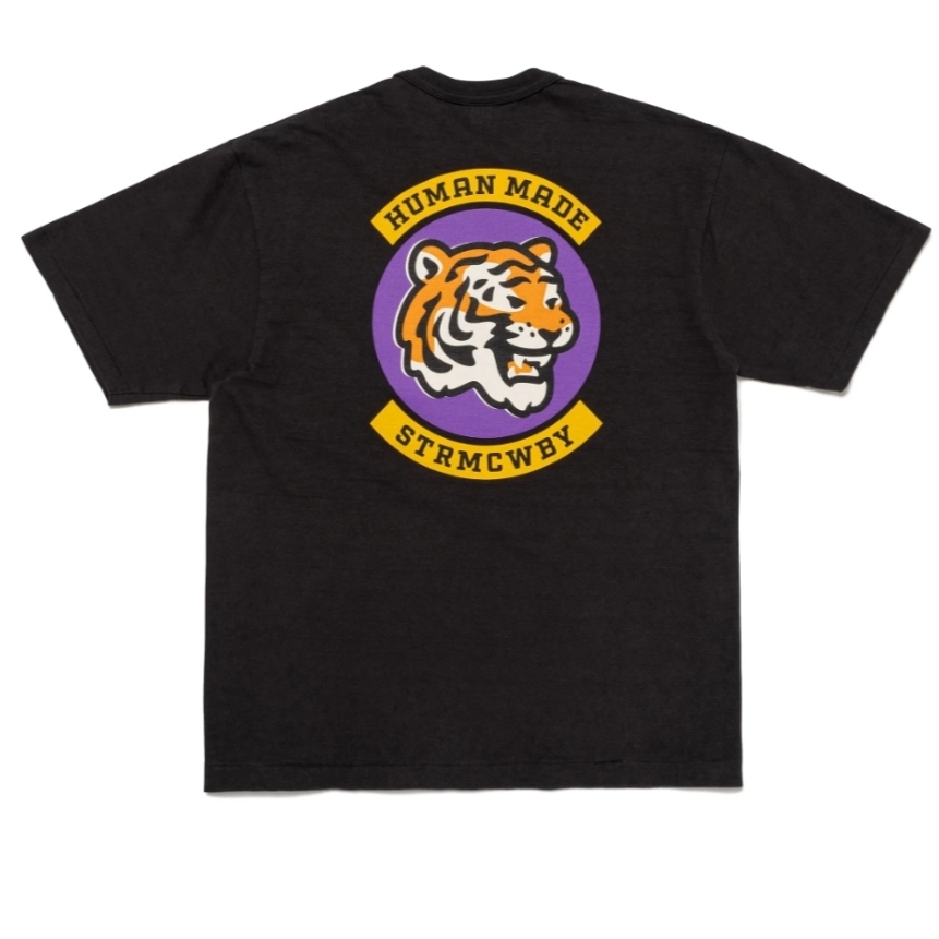 Human Made Graphic T-Shirt #16 Black 착용 스타일 - 2
