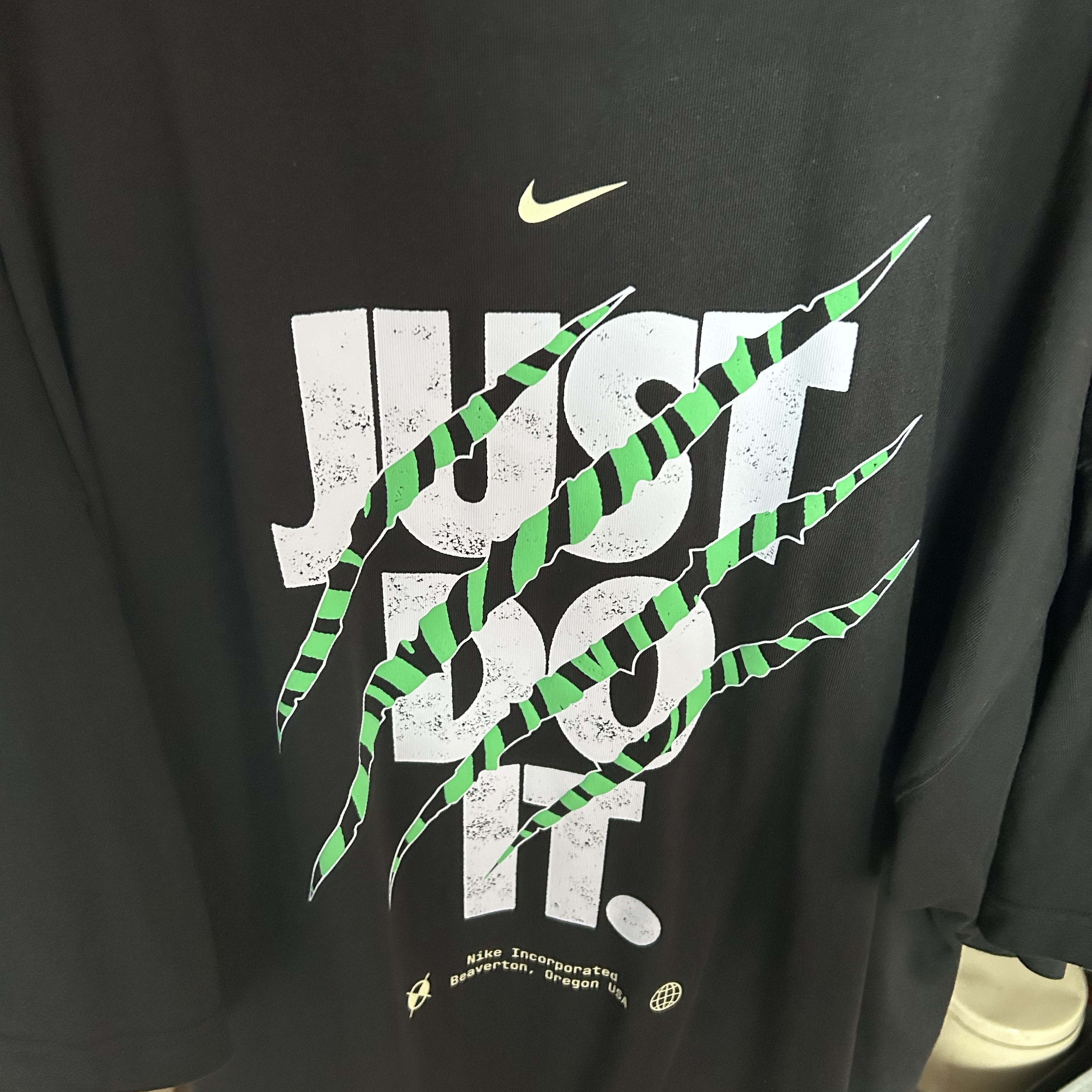 Nike NSW Brandriffs T-Shirt Black - Asia 착용 스타일