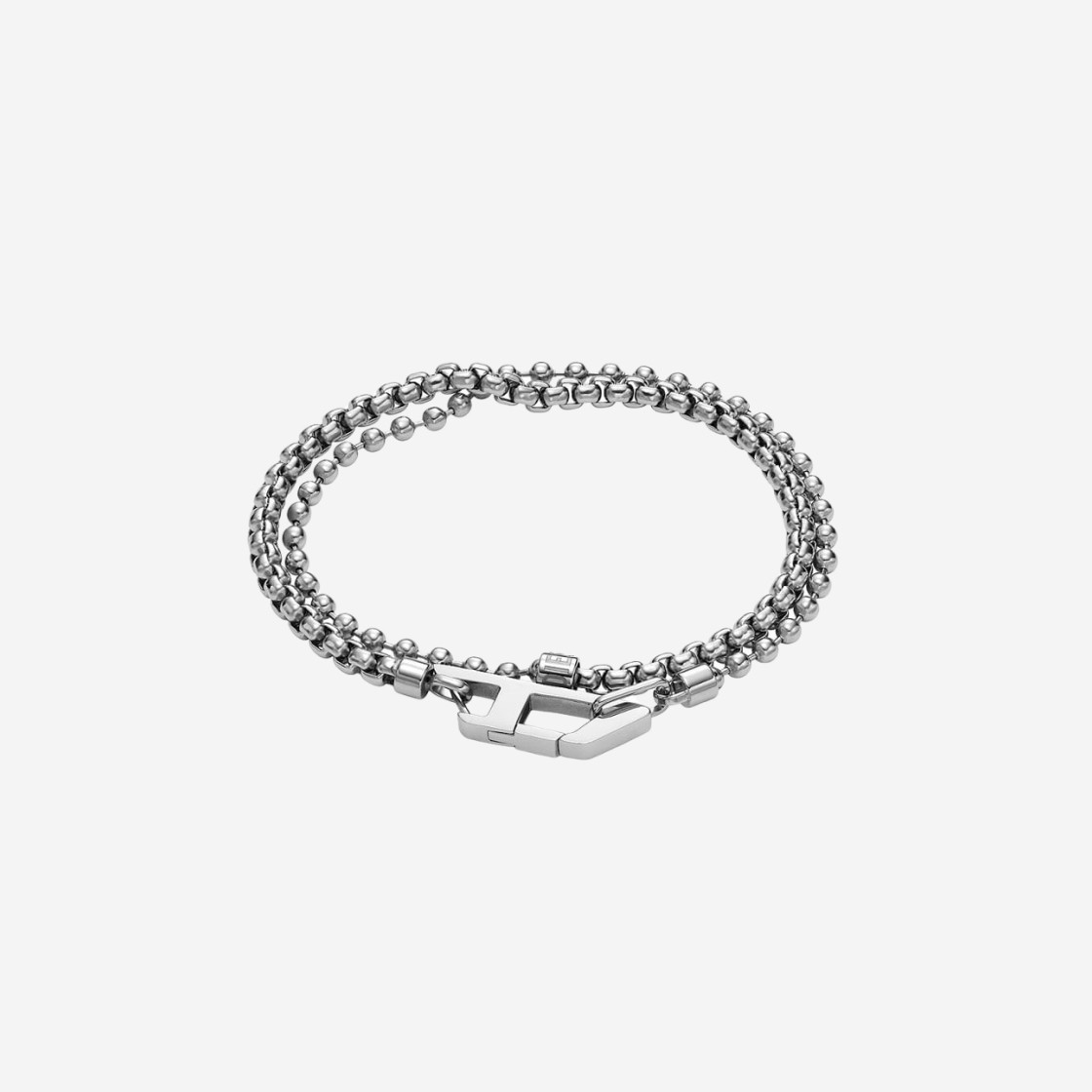 Diesel Dx1473040 Stainless Steel Bracelet Silver 상세 이미지 1