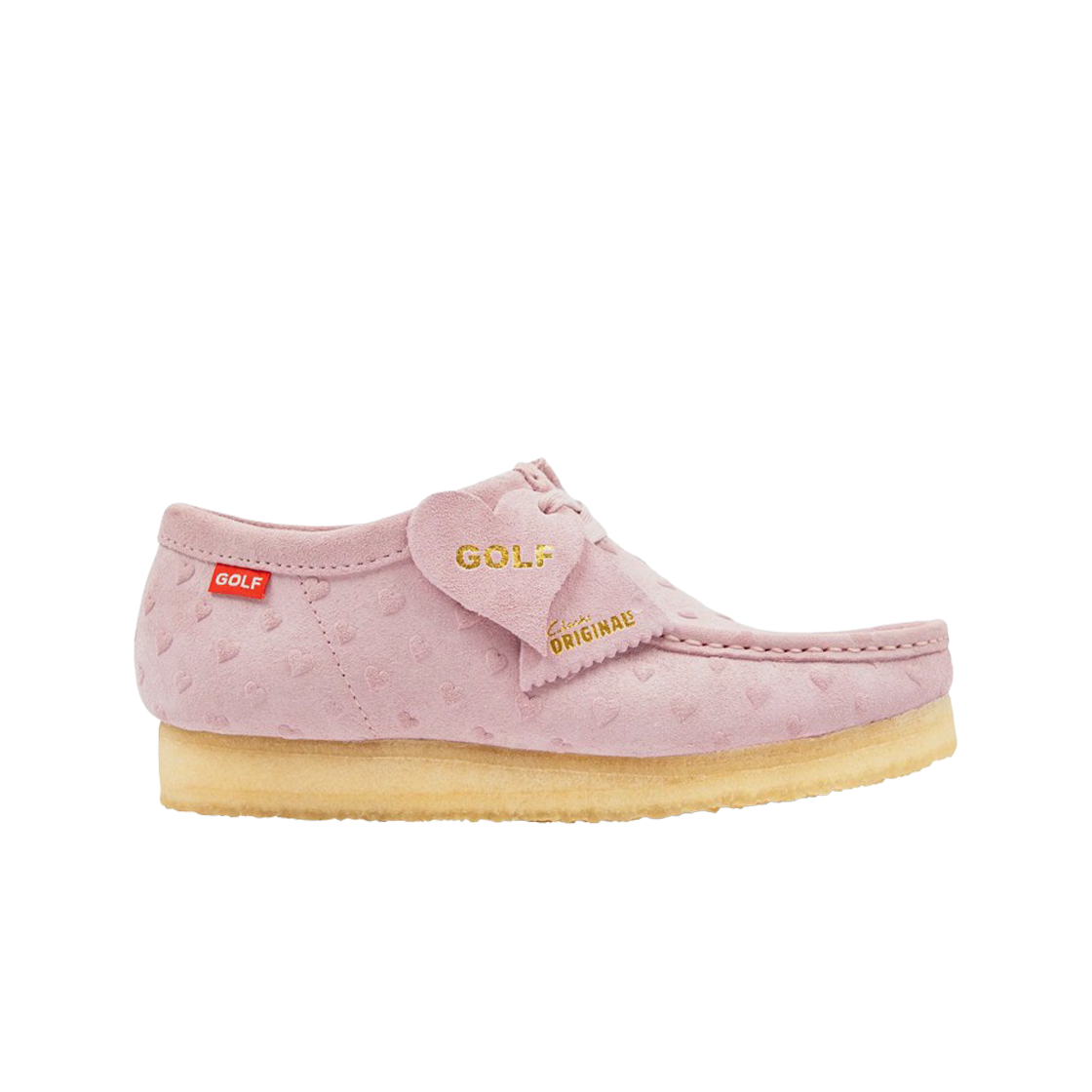 클락스 x 골프왕 왈라비 라이트 핑크(Clarks x Golf Wang Wallabe Light Pink) - 1