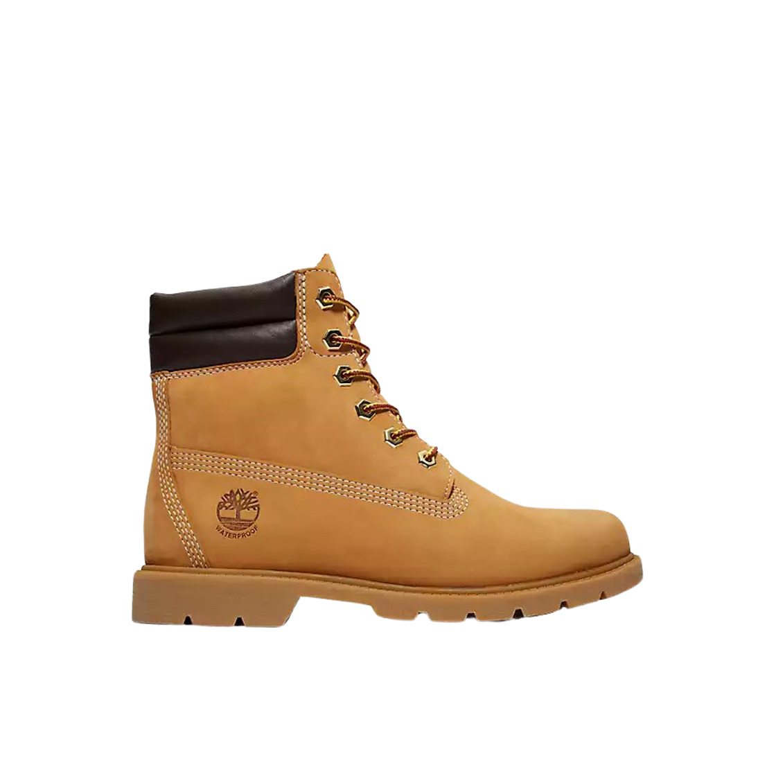 (W) 팀버랜드 린덴 우즈 6인치 워터프루프 부츠 위트 누벅 - 미디움((W) Timberland Linden Woods 6 Inch Waterproof Boot Wheat Nubuck - Medium)