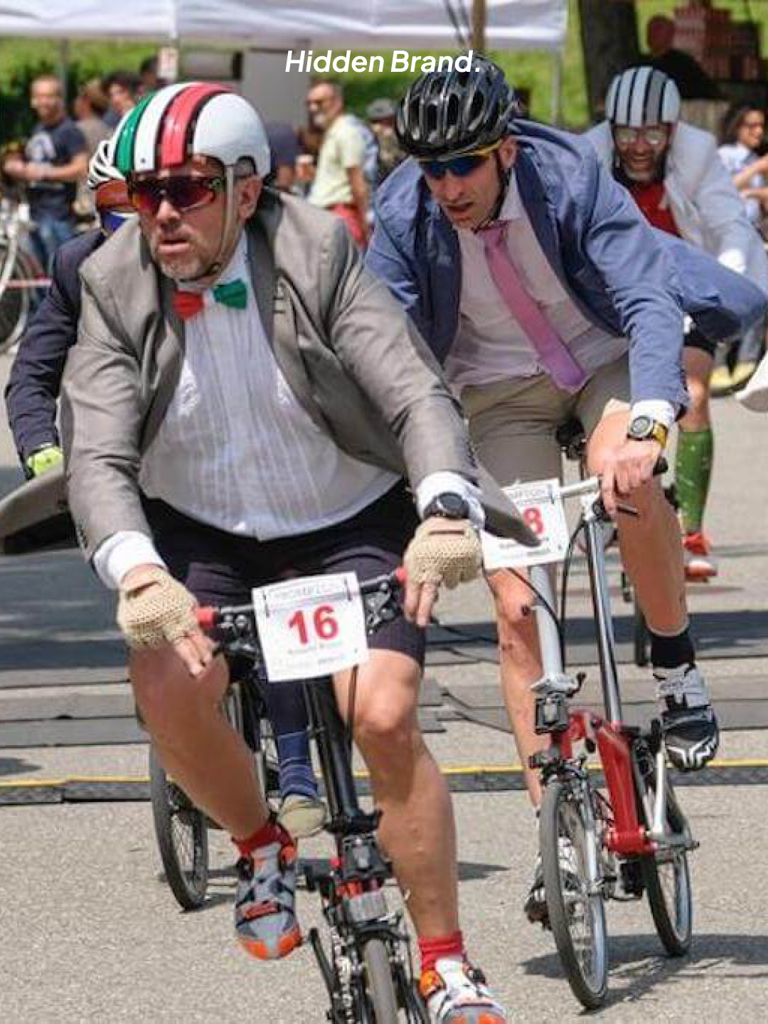 Brompton C Line Explore 6 Speed with Rack Black, Brompton C Line Explore 6 Speed with Rack Racing Green 착용 스타일 - 5