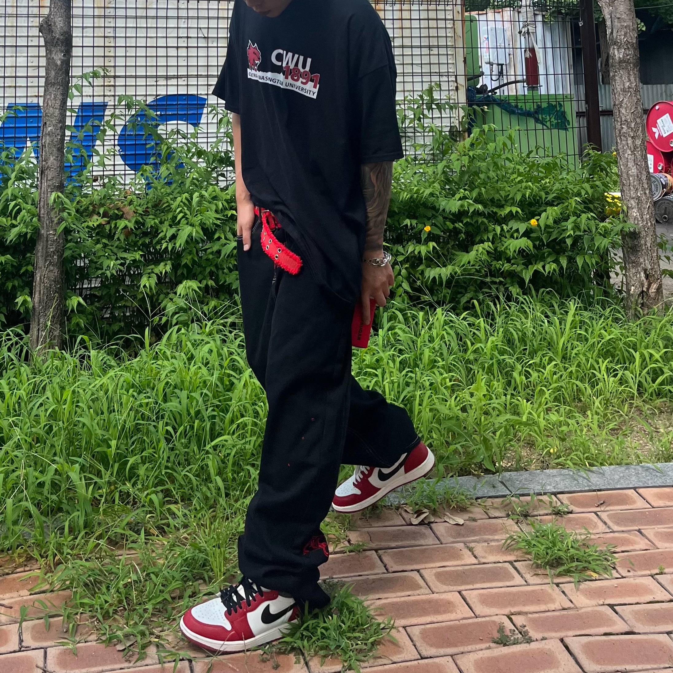 Jordan 1 Retro High OG Chicago 2022 착용 스타일 - 2