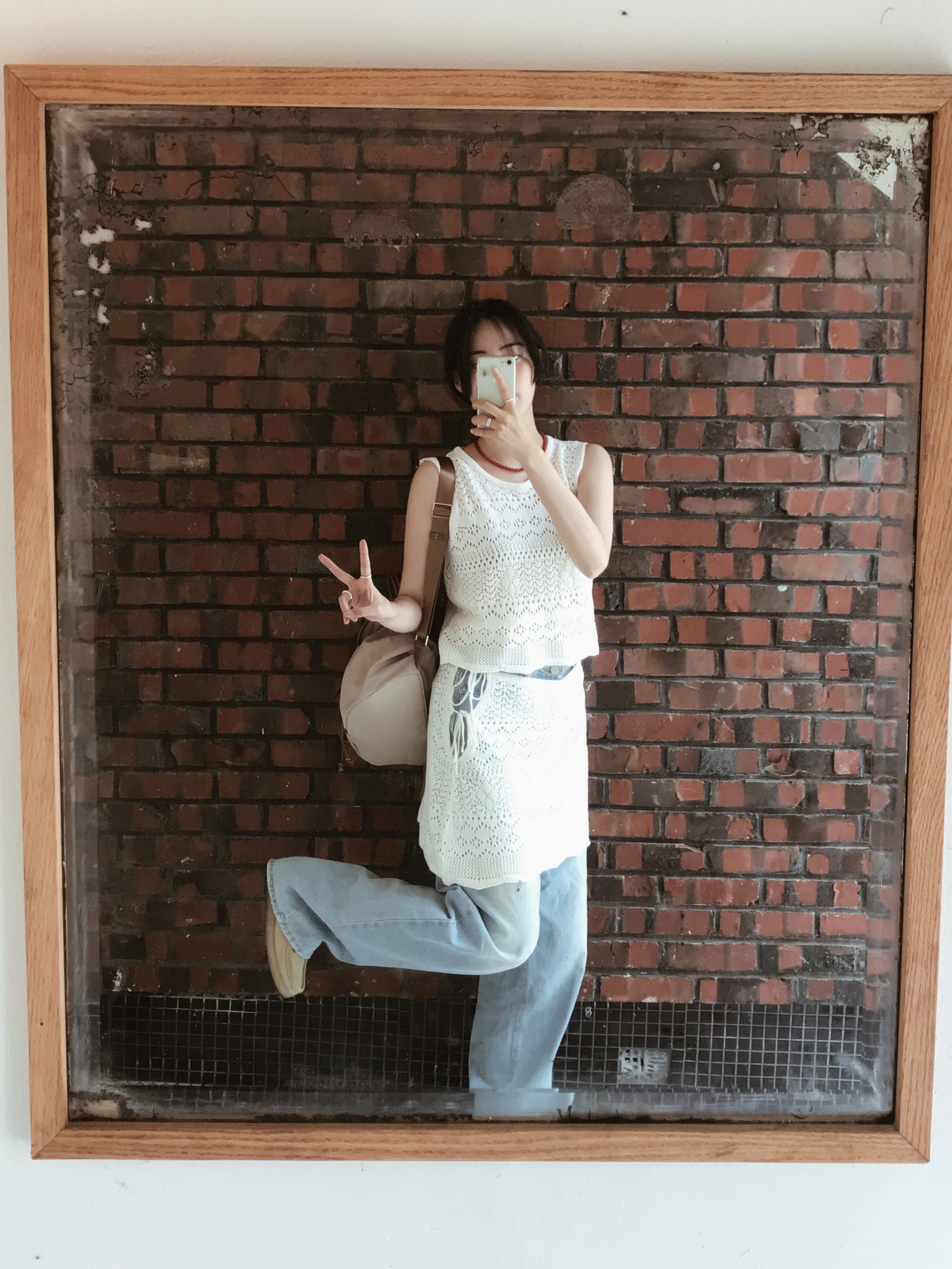 (W) Clarks Wallabee Maple Suede 착용 스타일 - 2