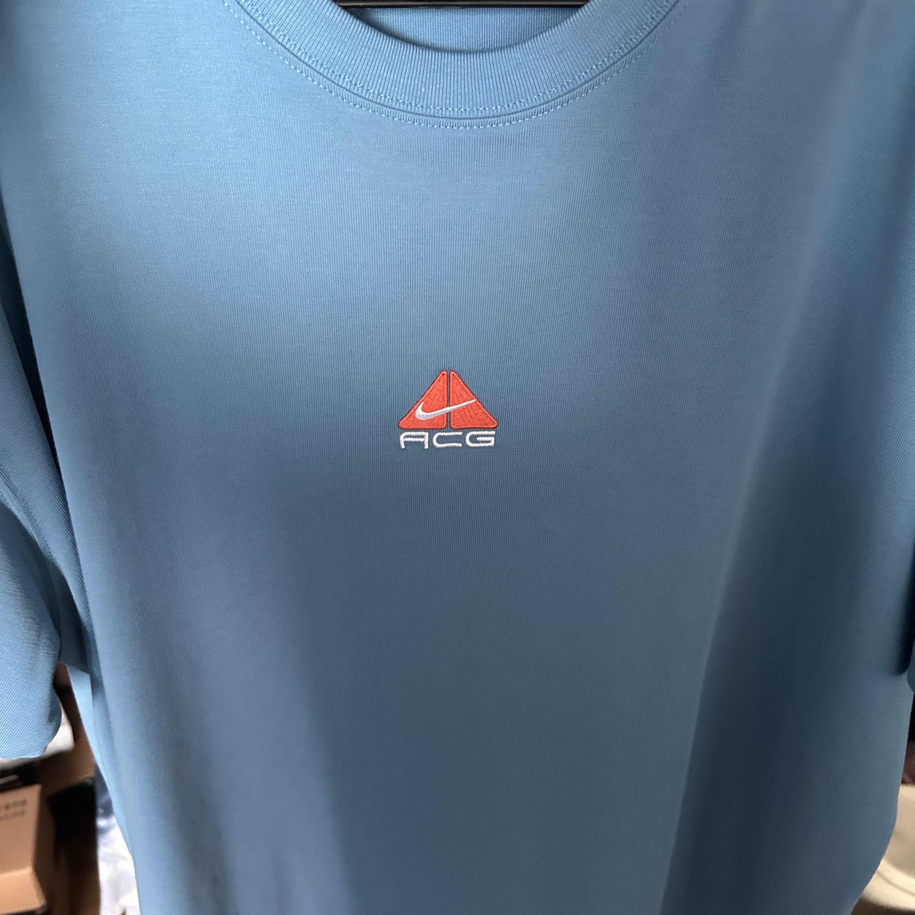 Nike ACG LBR Lungs T-Shirt Dutch Blue - Asia 착용 스타일