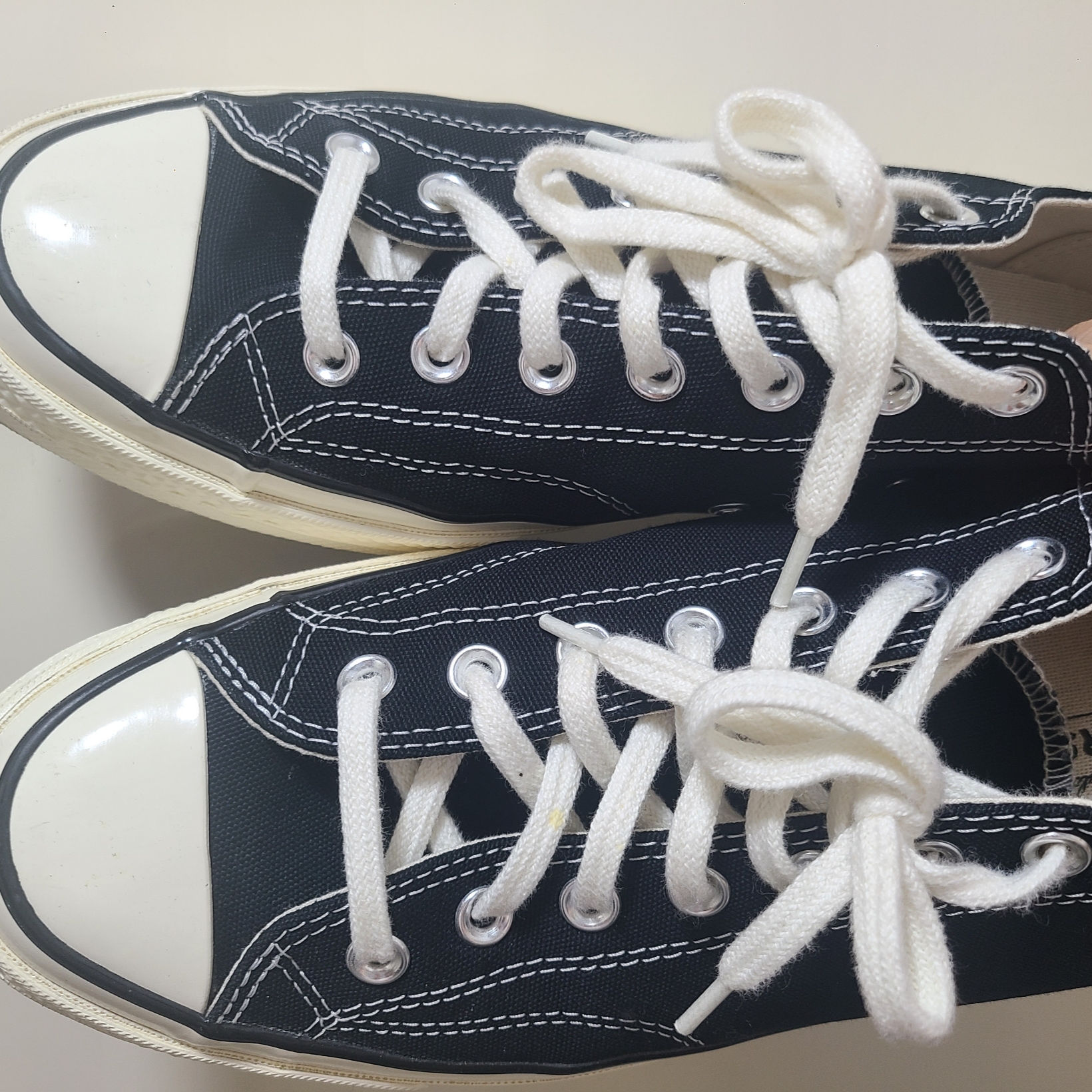 Converse Chuck 70 Ox Black - Standard 착용 스타일