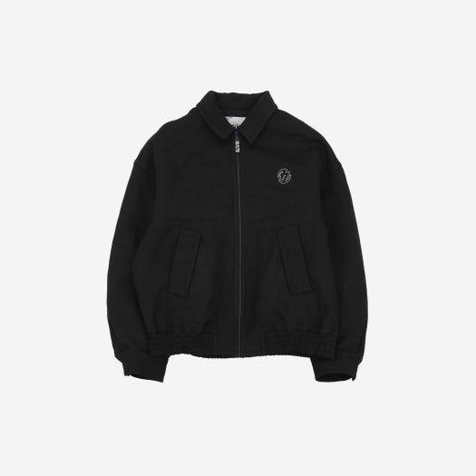 자라 x 아더에러 오버사이즈 칼라 봄버 자켓 블랙 | Zara | KREAM