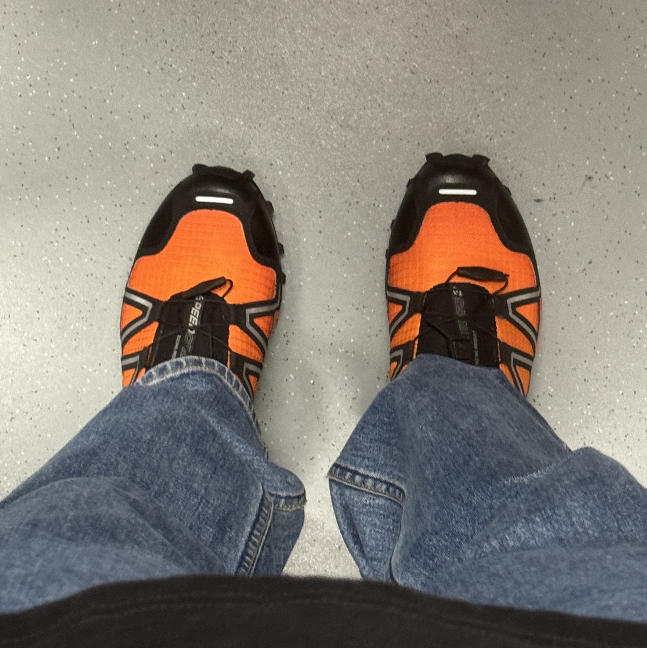Salomon Speedcross 3 Black Quiet Shade 착용 스타일