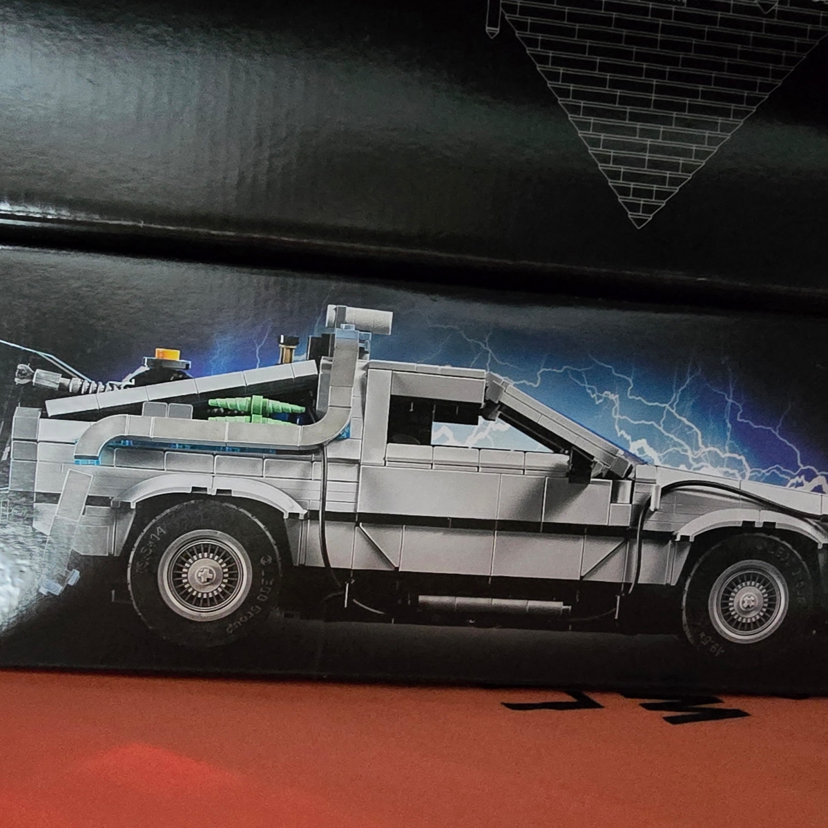 Lego Back To The Future Time Machine 착용 스타일