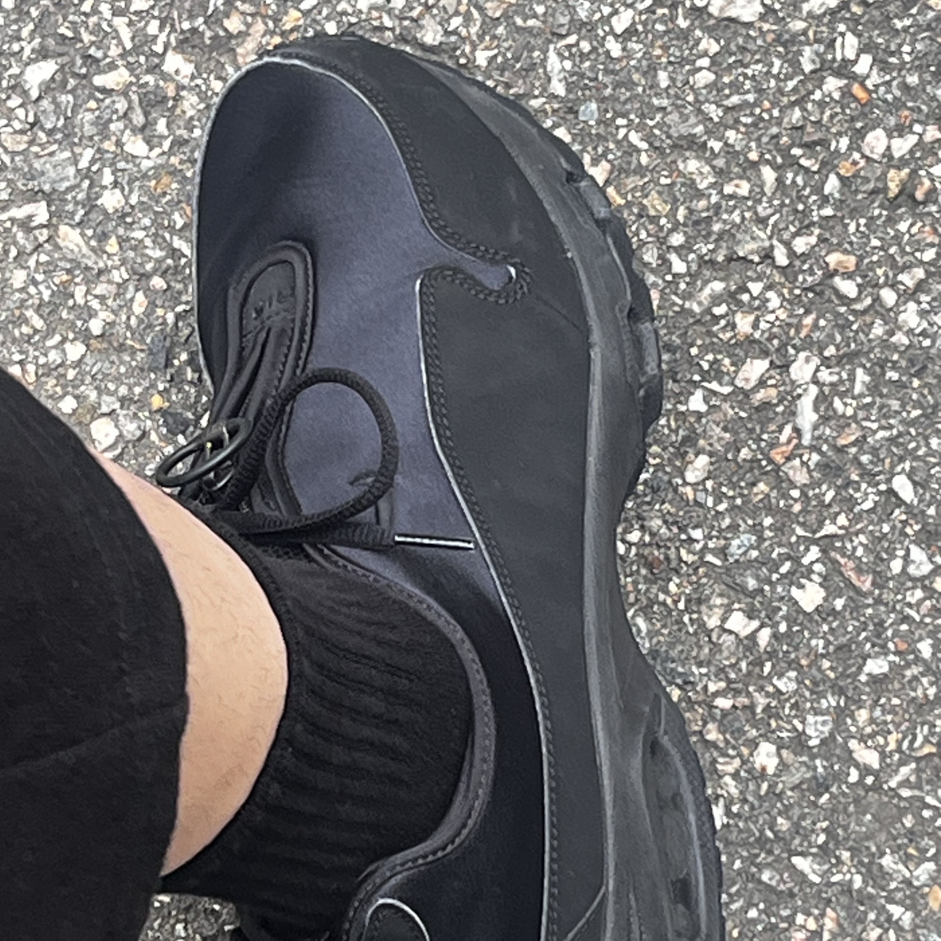 Nike x Comme des Garcons Homme Plus Air Max Sunder SP Black 착용 스타일 - 2