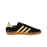 (W) Adidas Gazelle Indoor Core Black Alomost Yellow