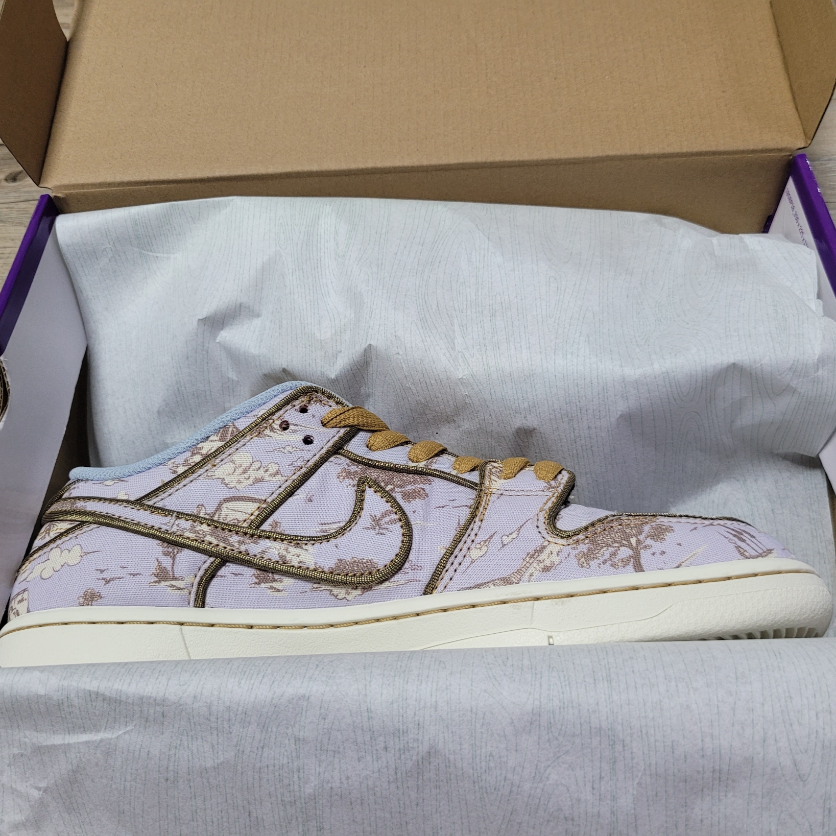 Nike SB Dunk Low Pro Premium Toile 착용 스타일 - 1