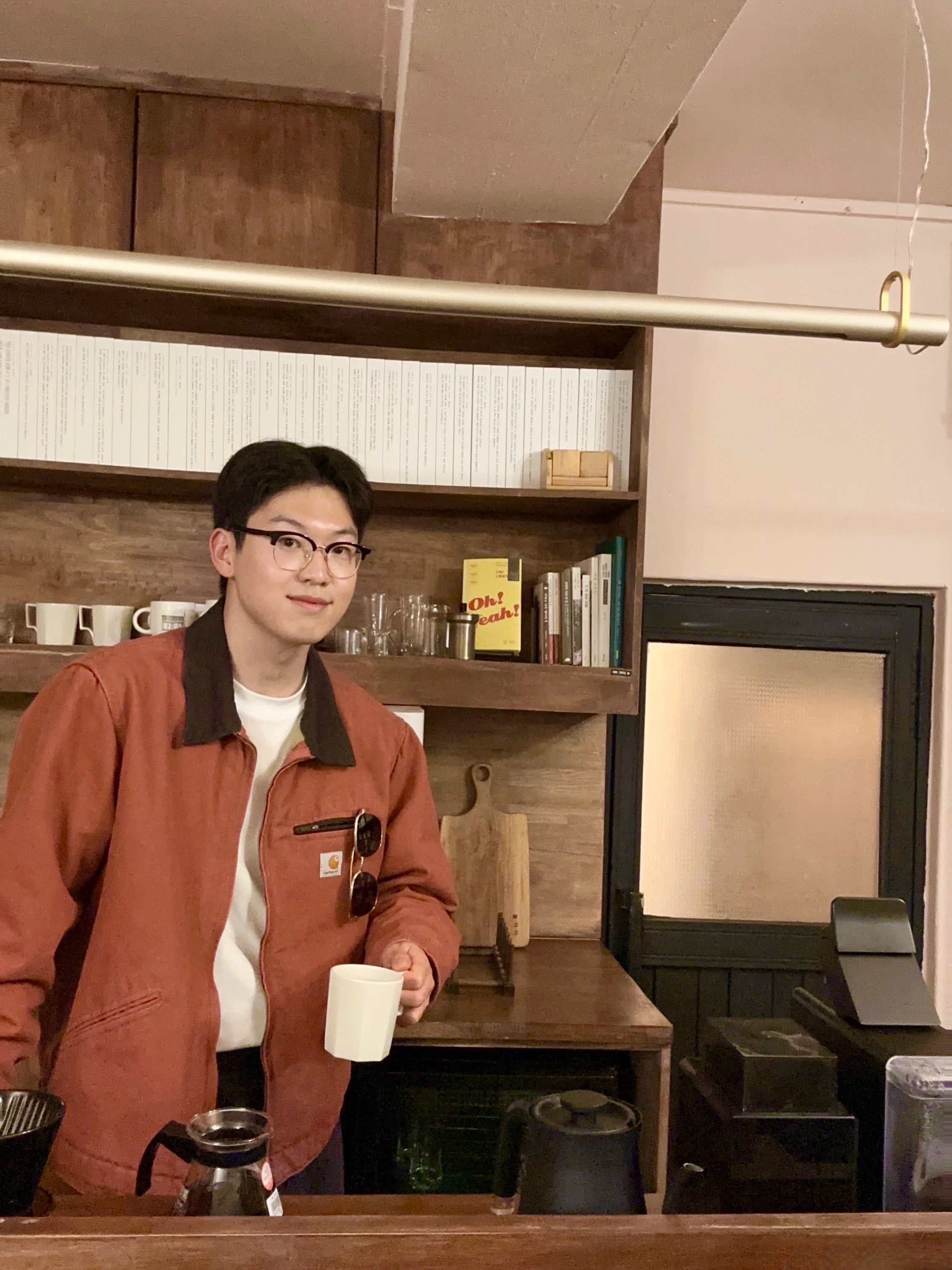 Carhartt WIP Unlined Dearborn Canvas Detroit Jacket Hamilton Brown Rigid - Spring, Carhartt WIP Organic Cotton Dearborn Canvas Detroit Jacket Black Rigid - Spring 착용 스타일 - 1