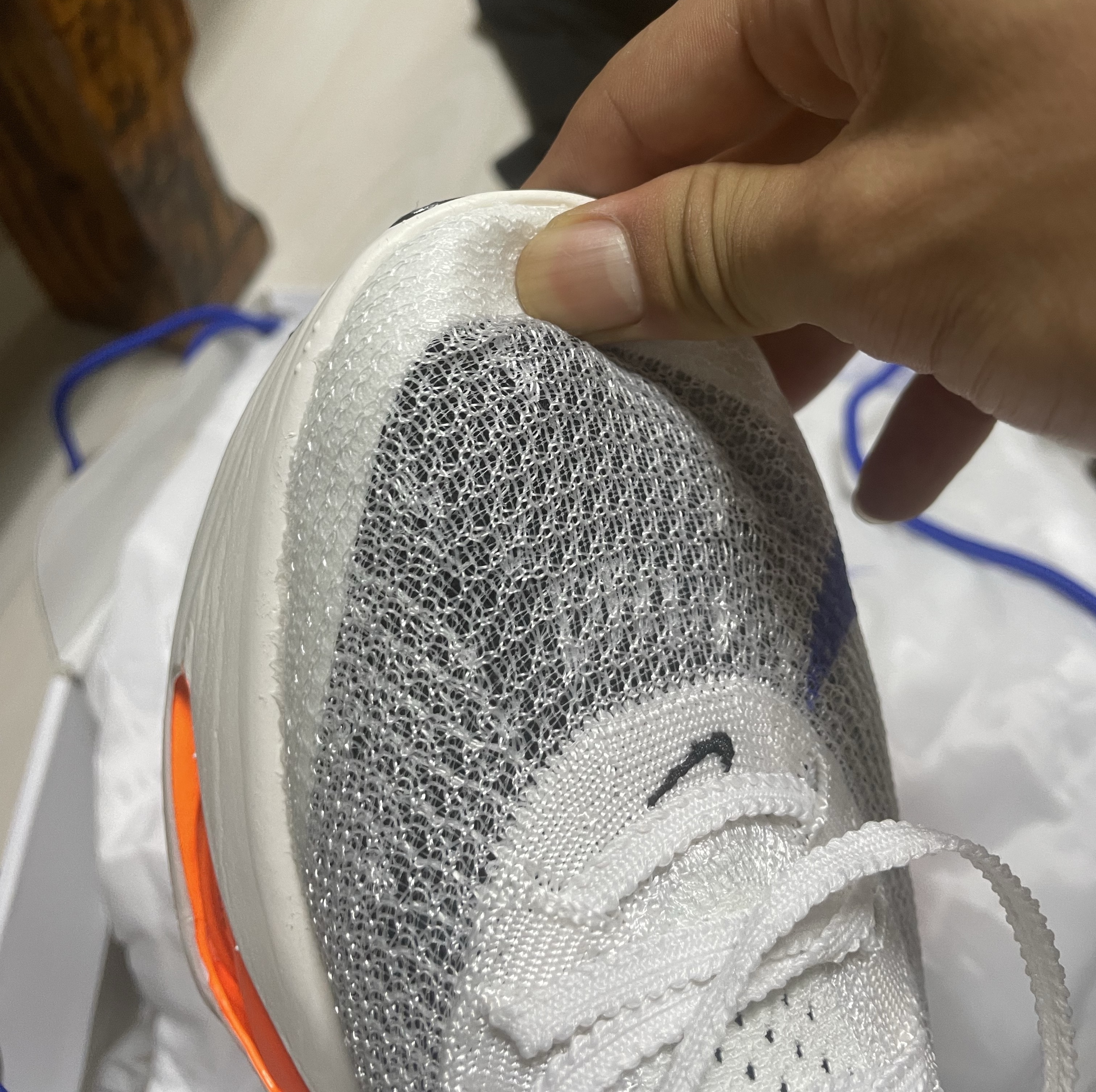 Nike Air Zoom Alphafly Next% 3 Blueprint 착용 스타일