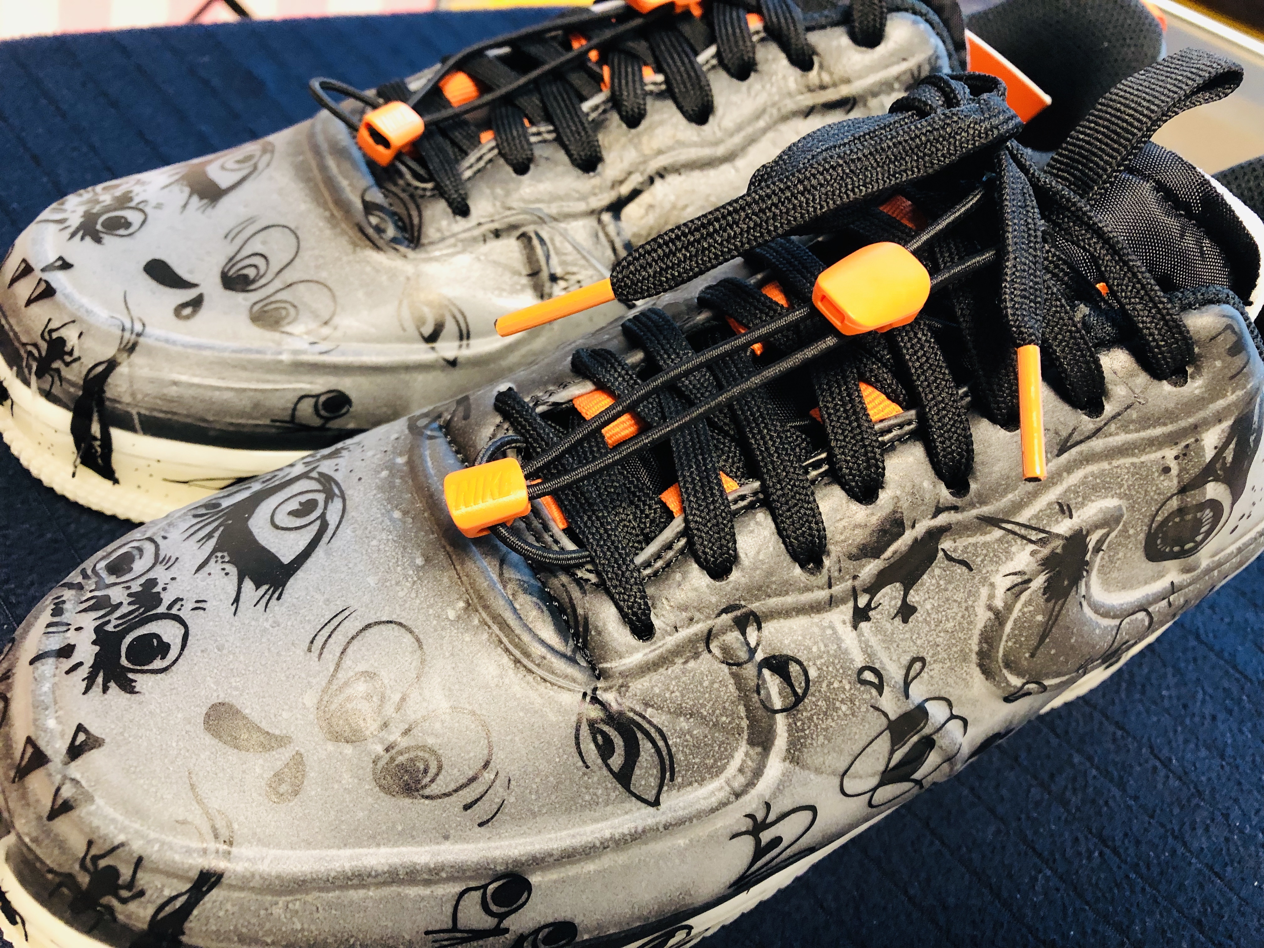 Nike Air Force 1 Low Experimental Halloween 착용 스타일
