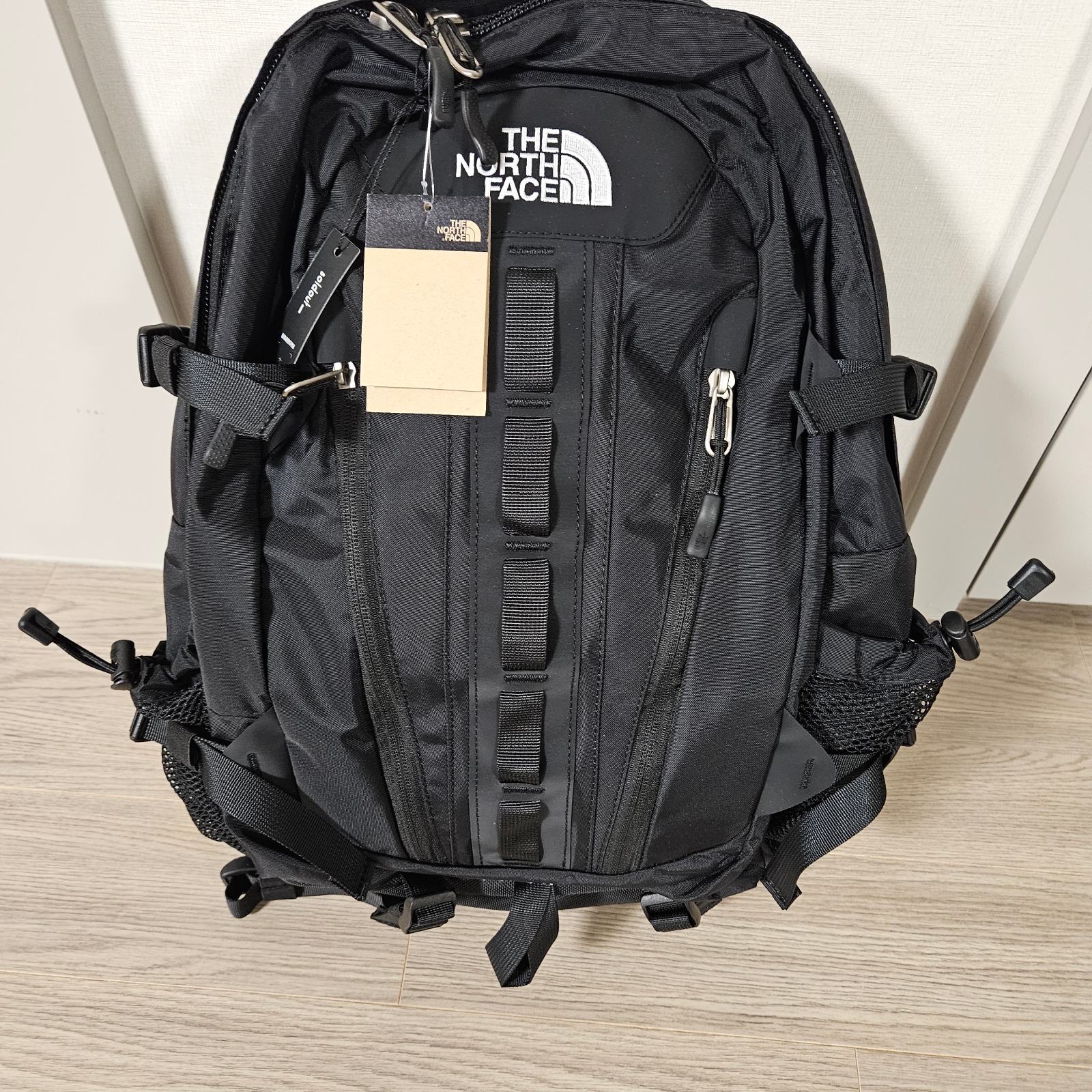 The North Face Big Shot Black 착용 스타일