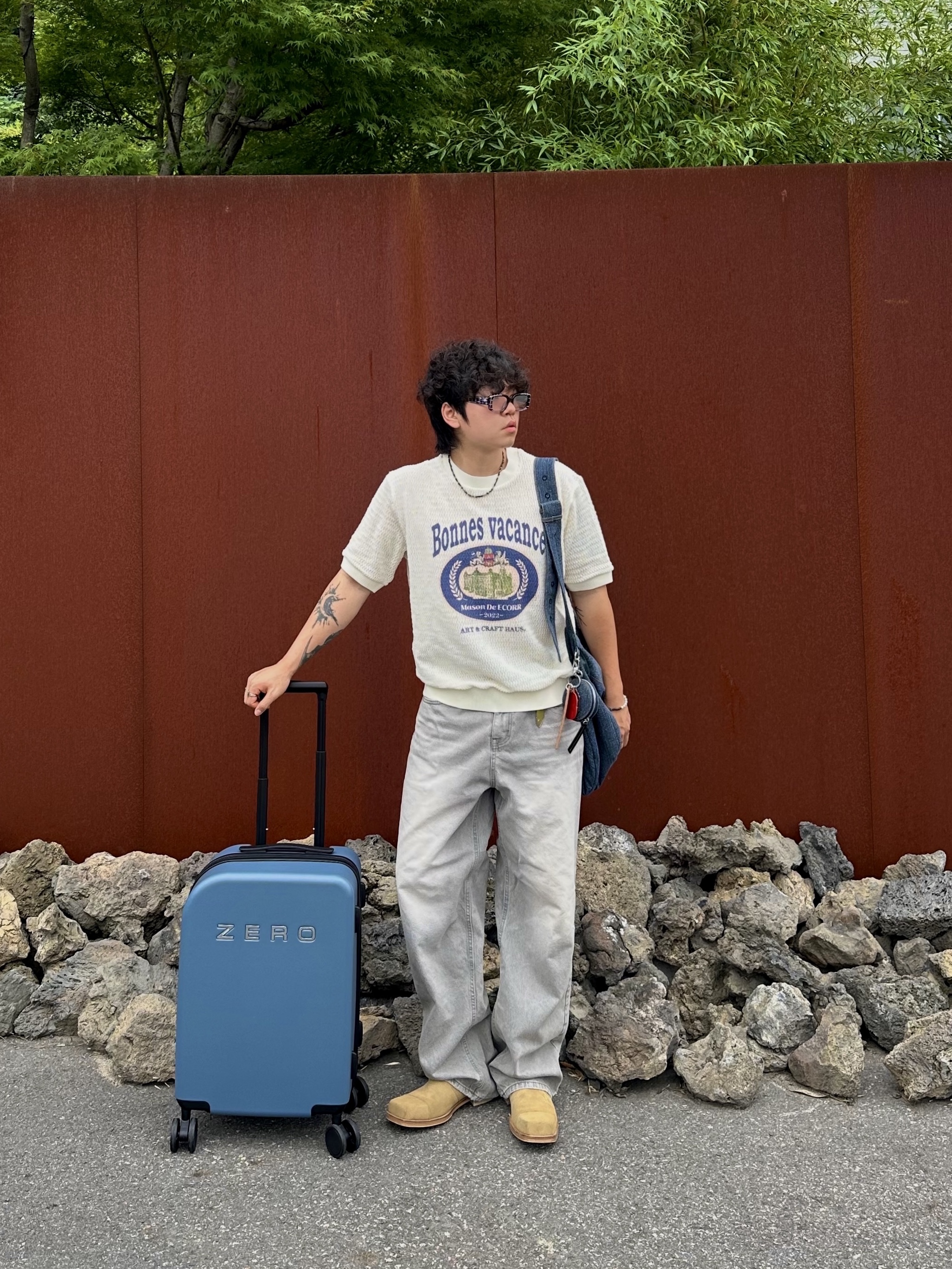 Our Legacy Camion Boot Sabbia Suede 착용 스타일 - 1