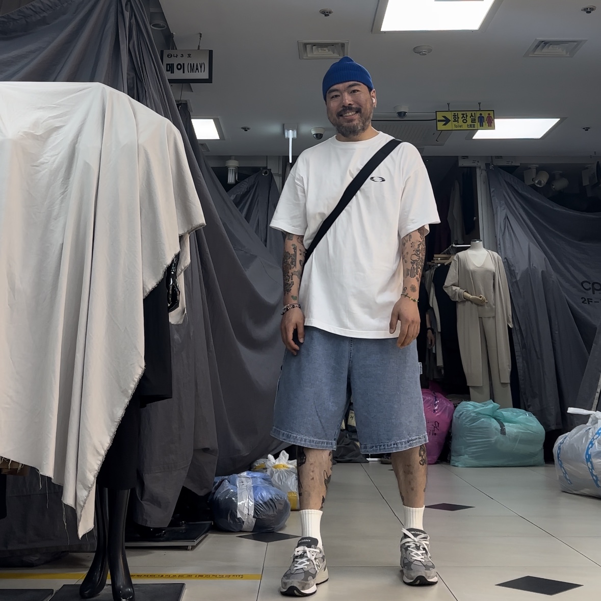 New Balance 992 Made in USA Grey - D Standard 착용 스타일 - 4