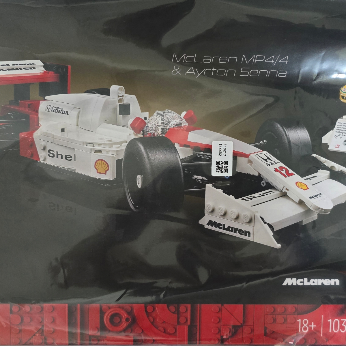 Lego McLaren MP4/4 & Ayrton Senna 착용 스타일