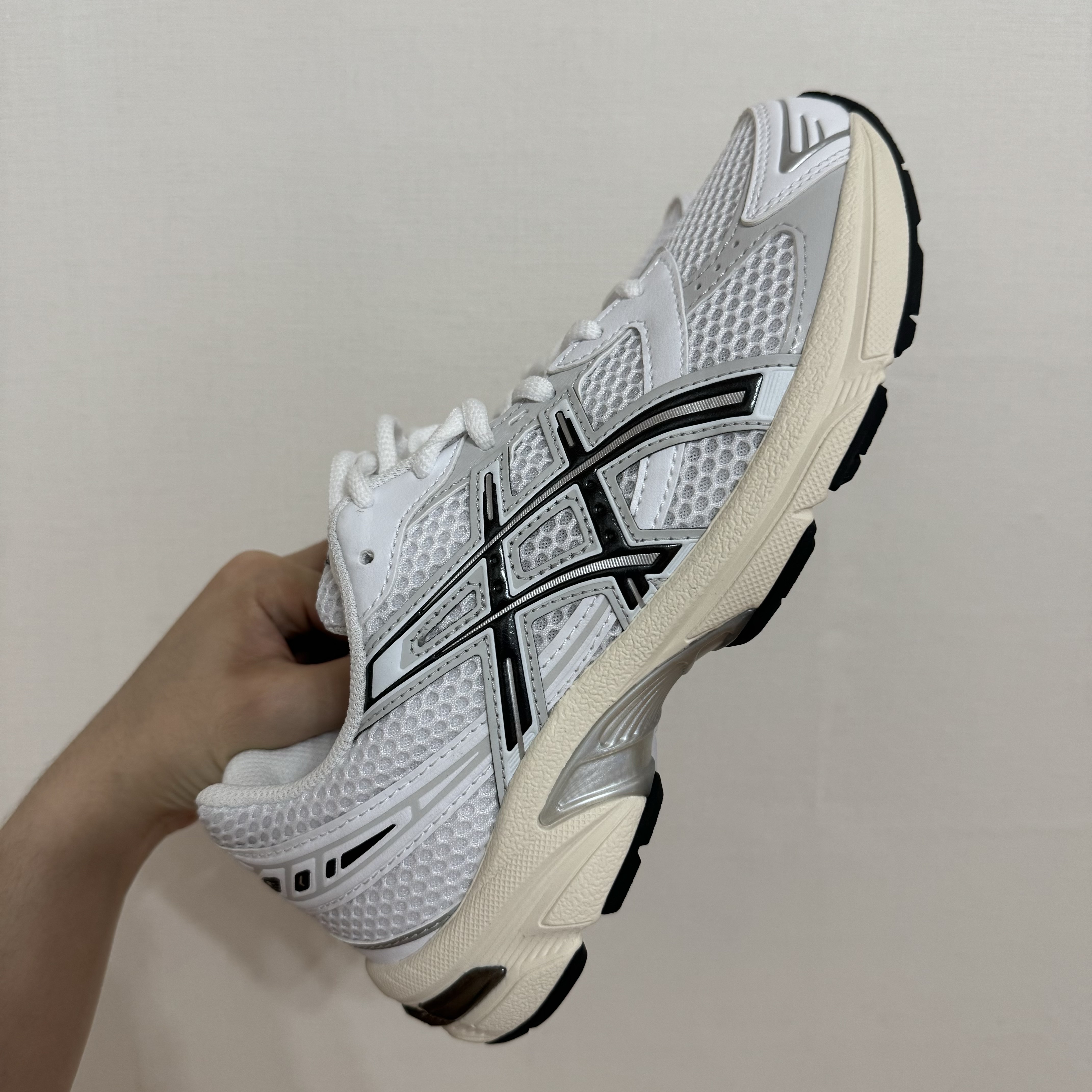 Asics Gel-1130 White Cloud Grey 착용 스타일 - 3