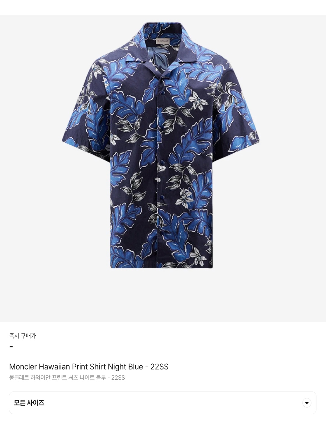 Moncler Hawaiian Print Shirt Night Blue - 22SS, Houston Japan Aloha Shirt Leopard Grey 41103GY 착용 스타일 - 6