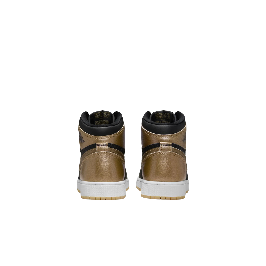 (GS) 조던 1 레트로 하이 OG 블랙 앤 골드((GS) Jordan 1 Retro High OG Black and Gold) - 3
