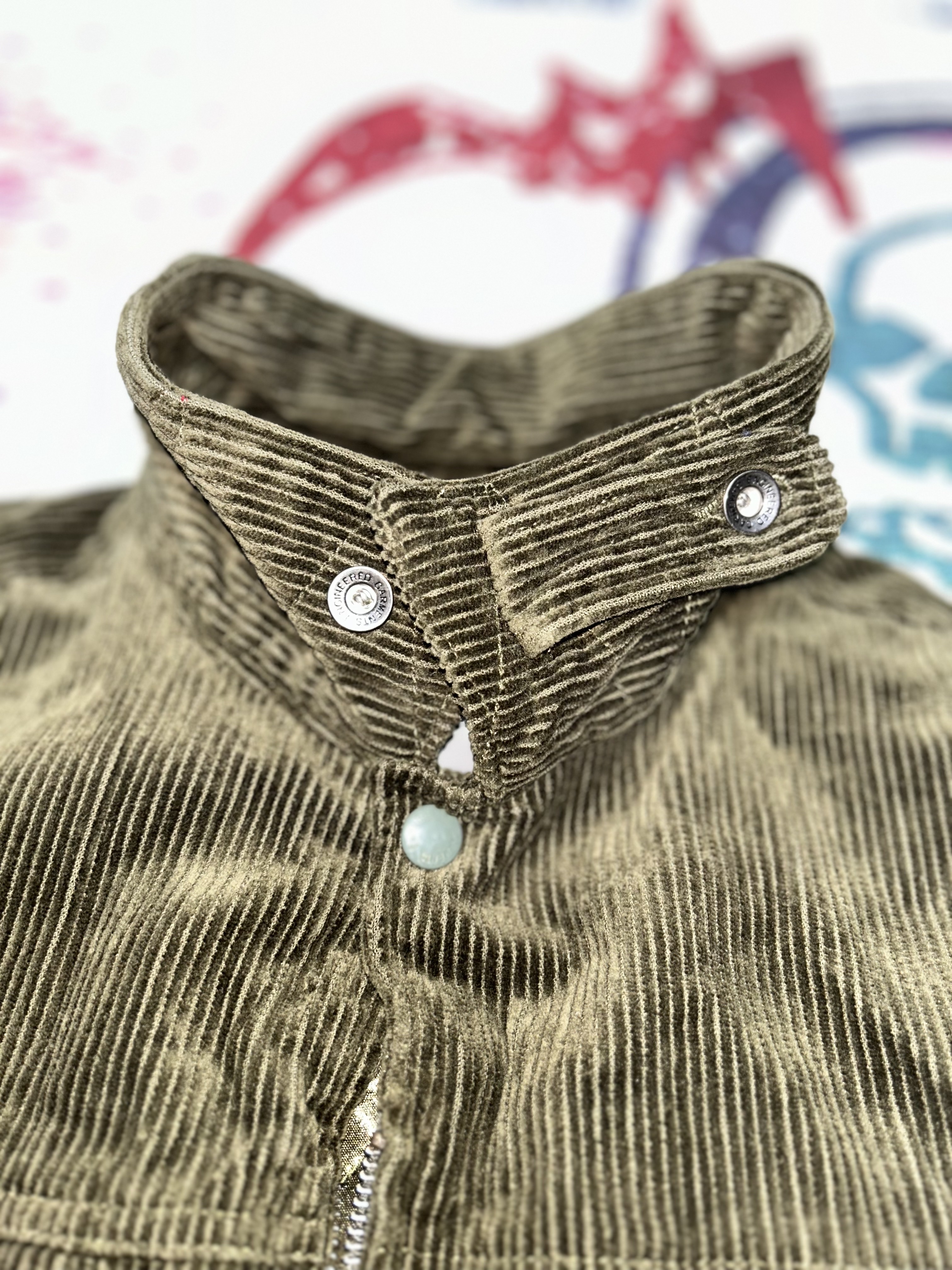 Engineered Garments Trucker Jacket Olive 착용 스타일 - 6