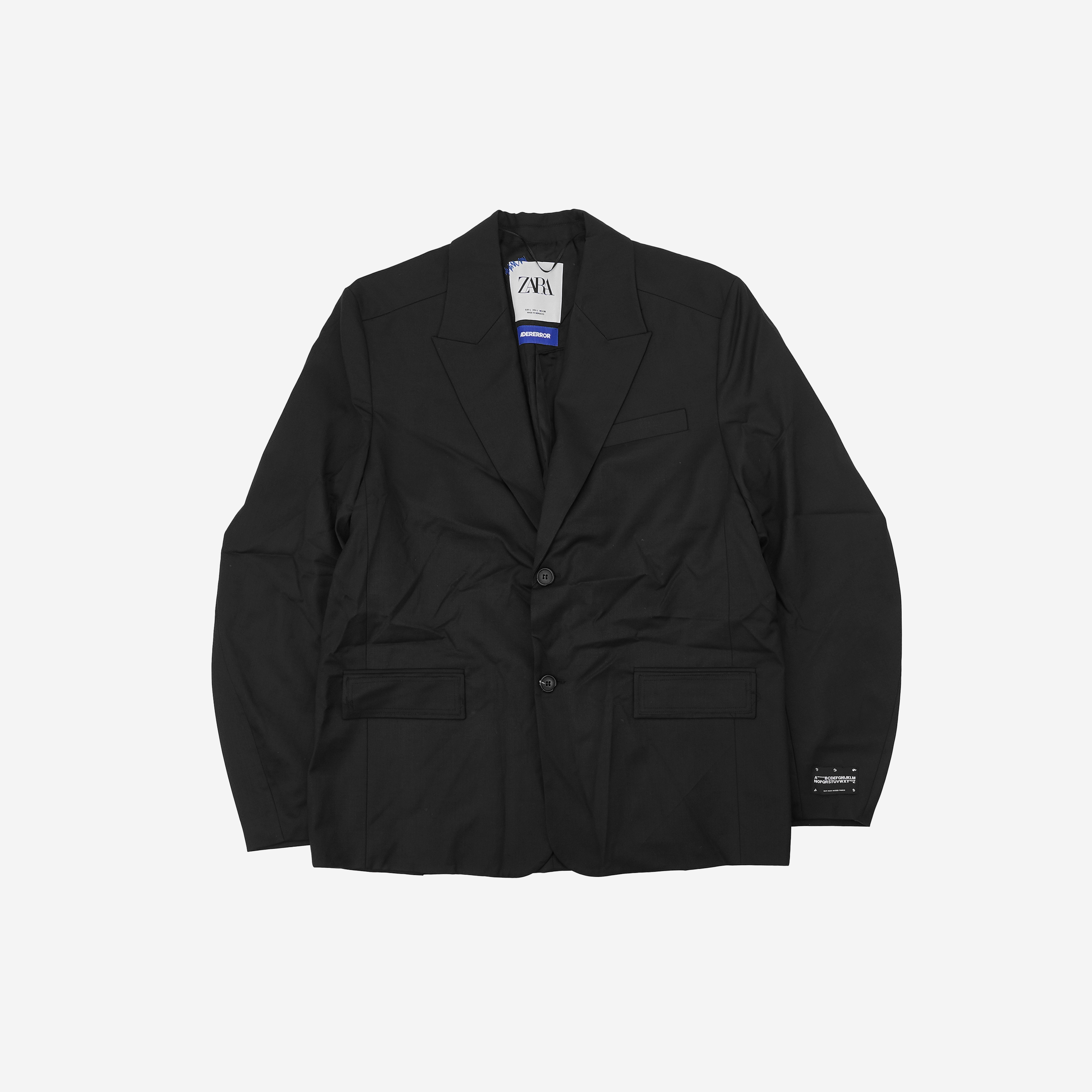 Zara x Ader Error Oversize Blazer Black