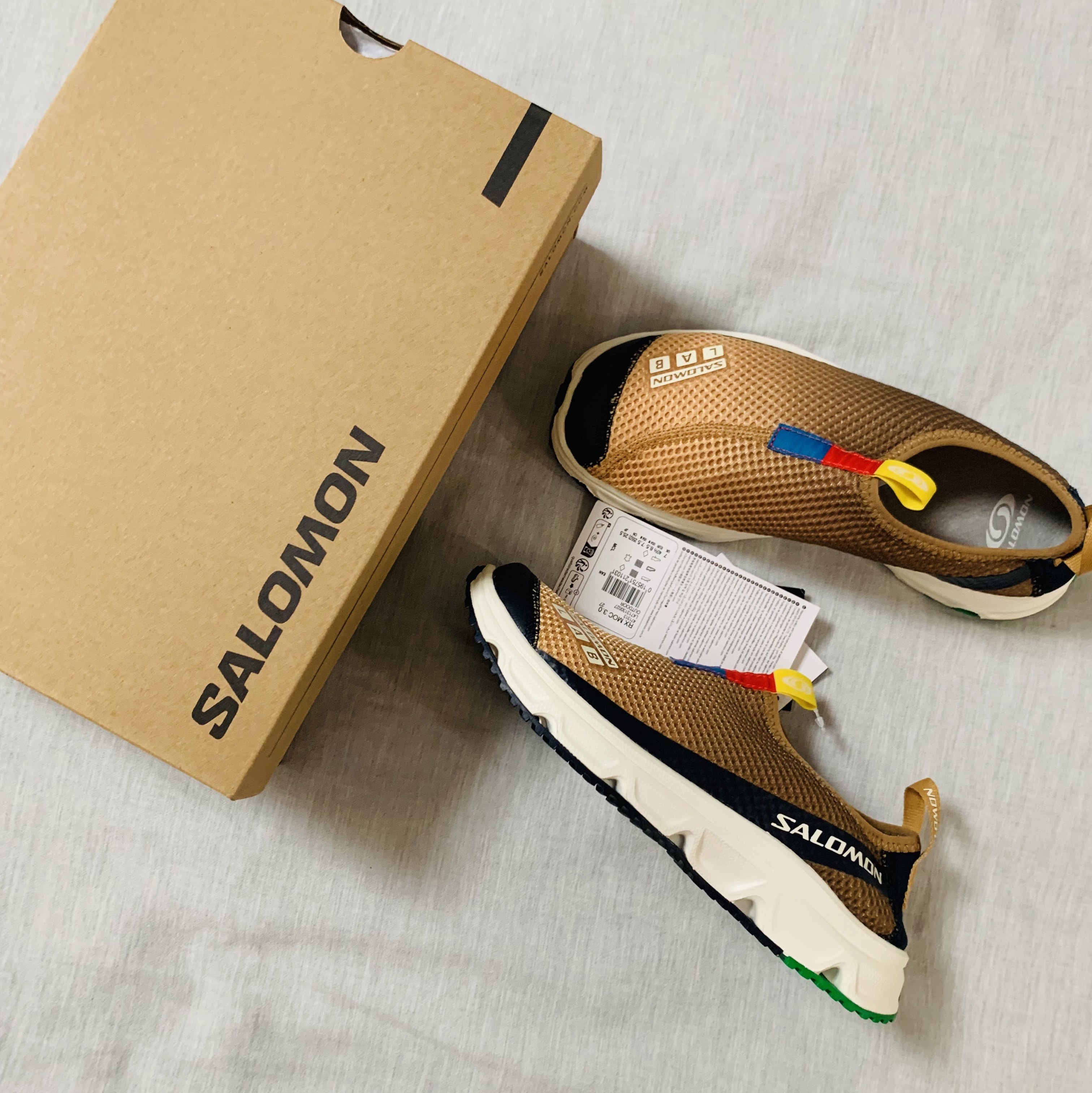 Salomon RX Moc 3.0 Rubber Taffy 착용 스타일