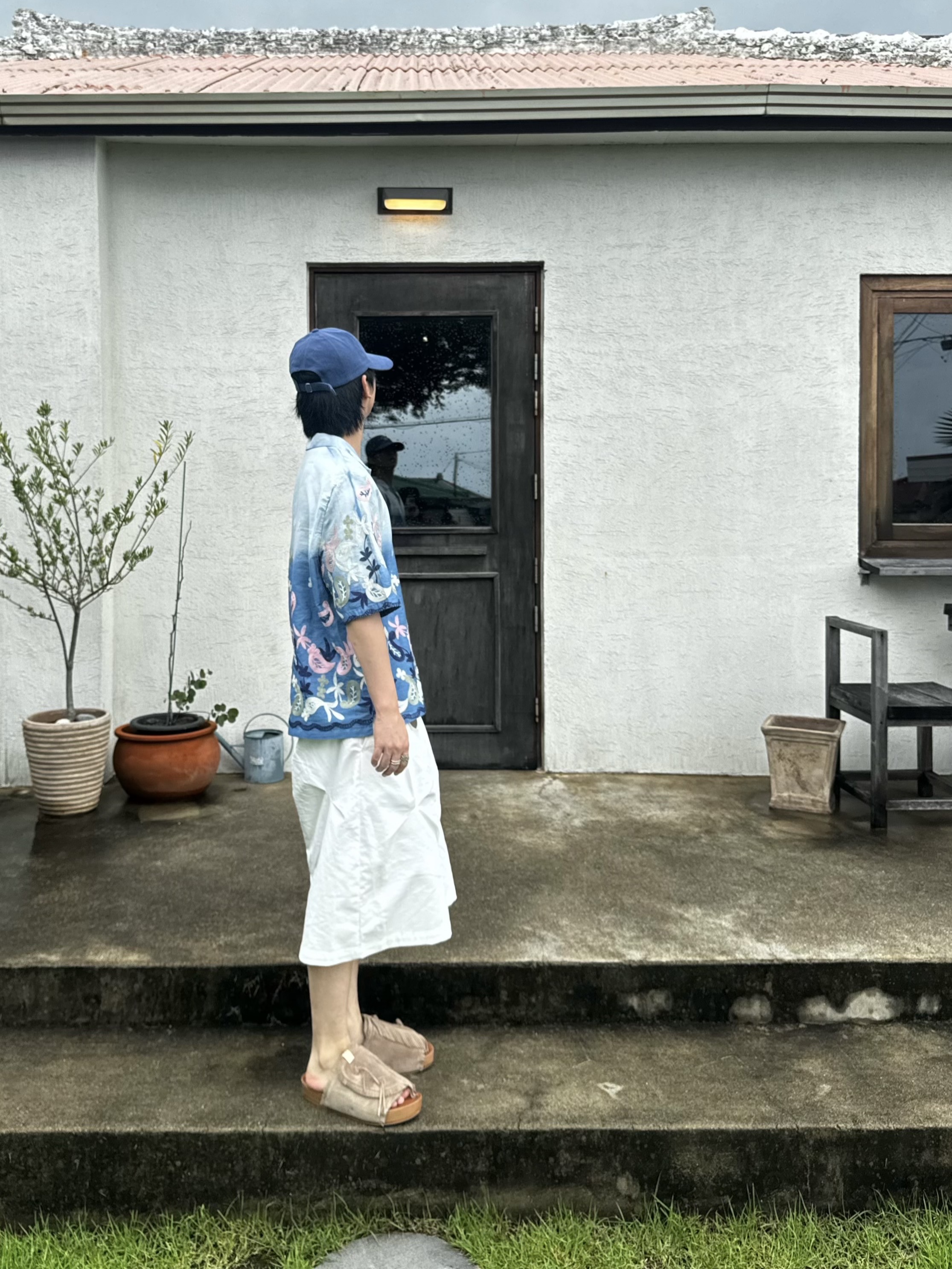 Visvim Christo Shaman Folk Sand - 24SS 착용 스타일 - 5