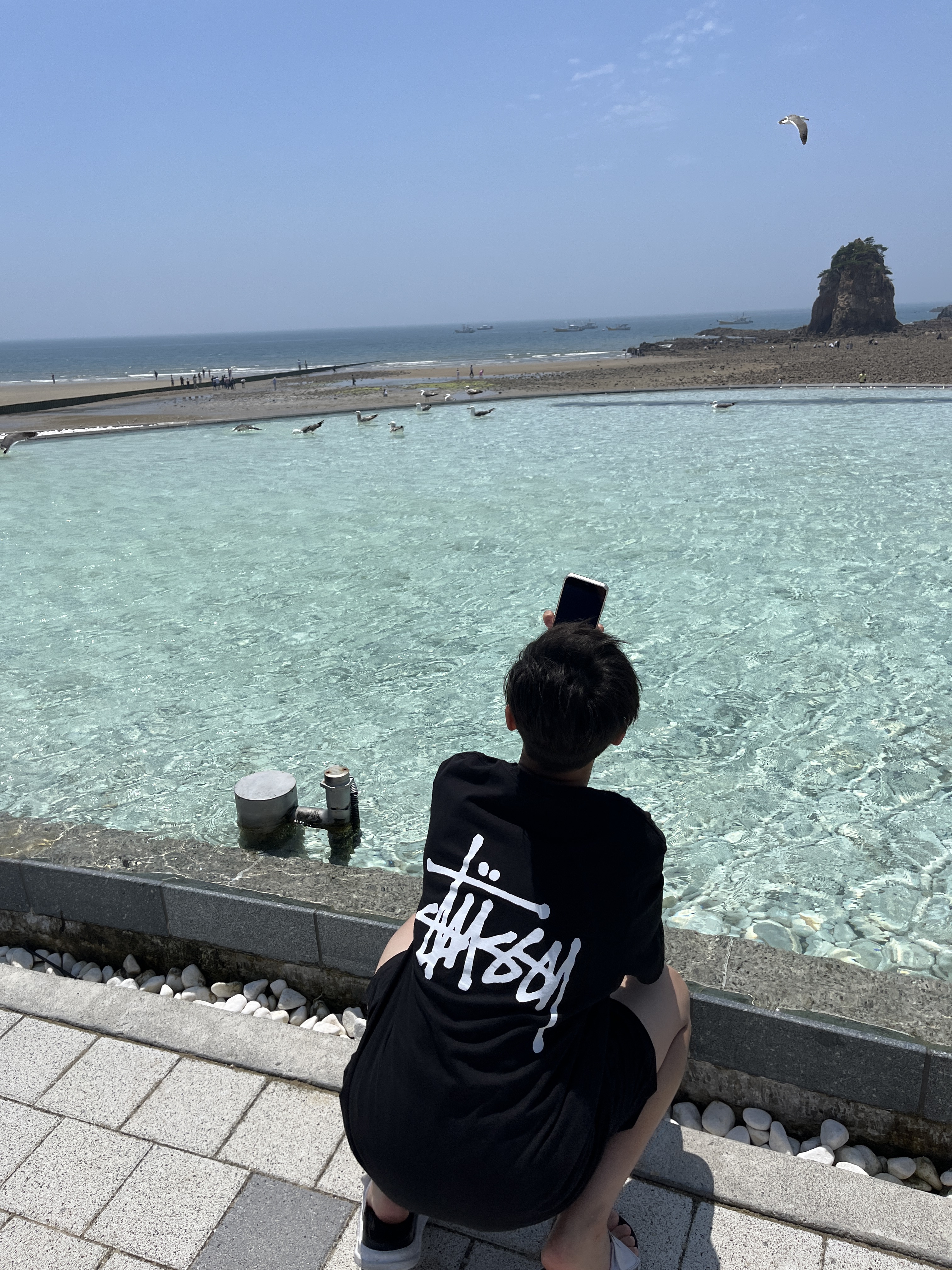 Stussy Basic Stussy T-Shirt Black 2023 착용 스타일 - 5