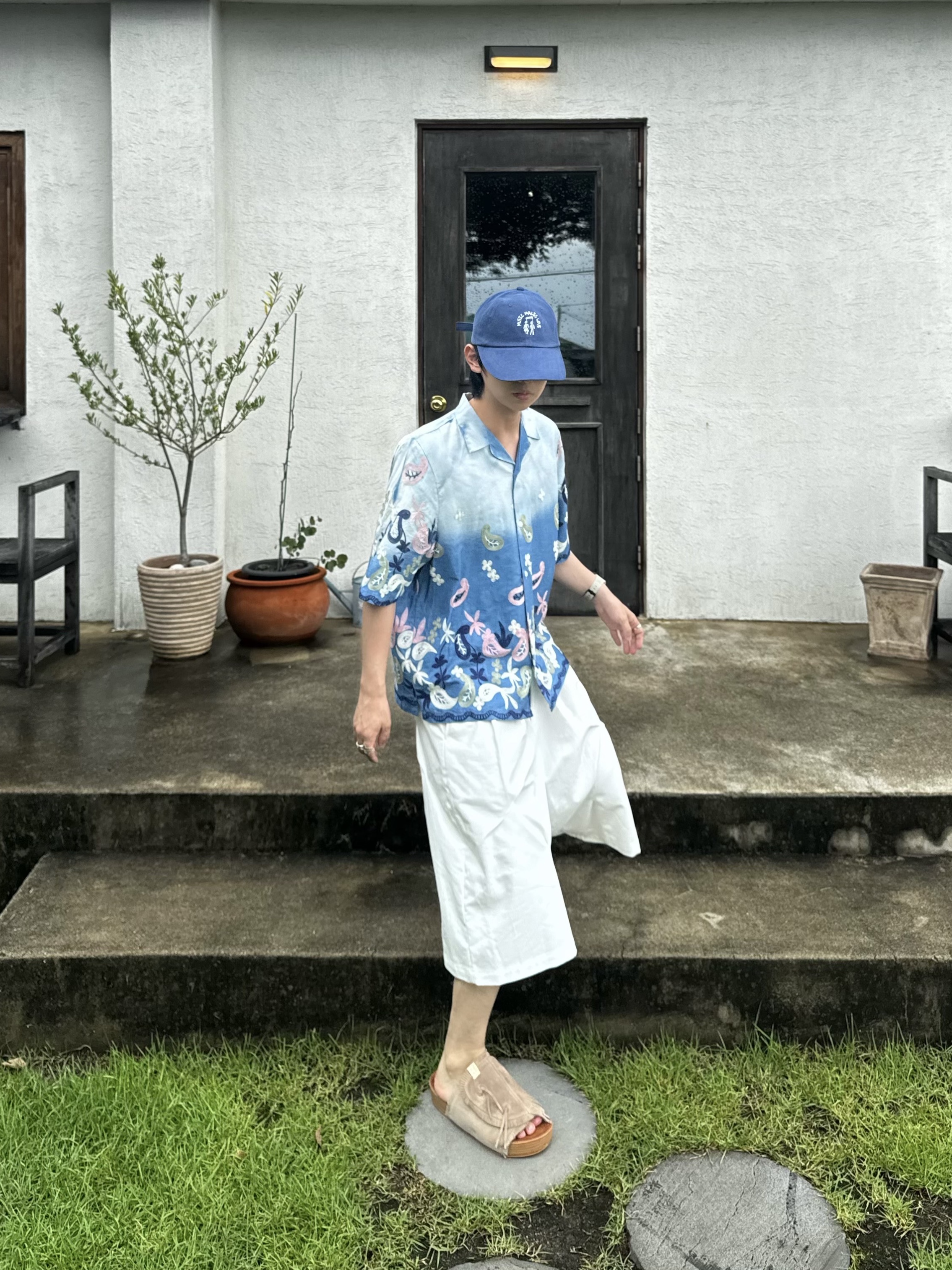 Visvim Christo Shaman Folk Sand - 24SS 착용 스타일 - 4