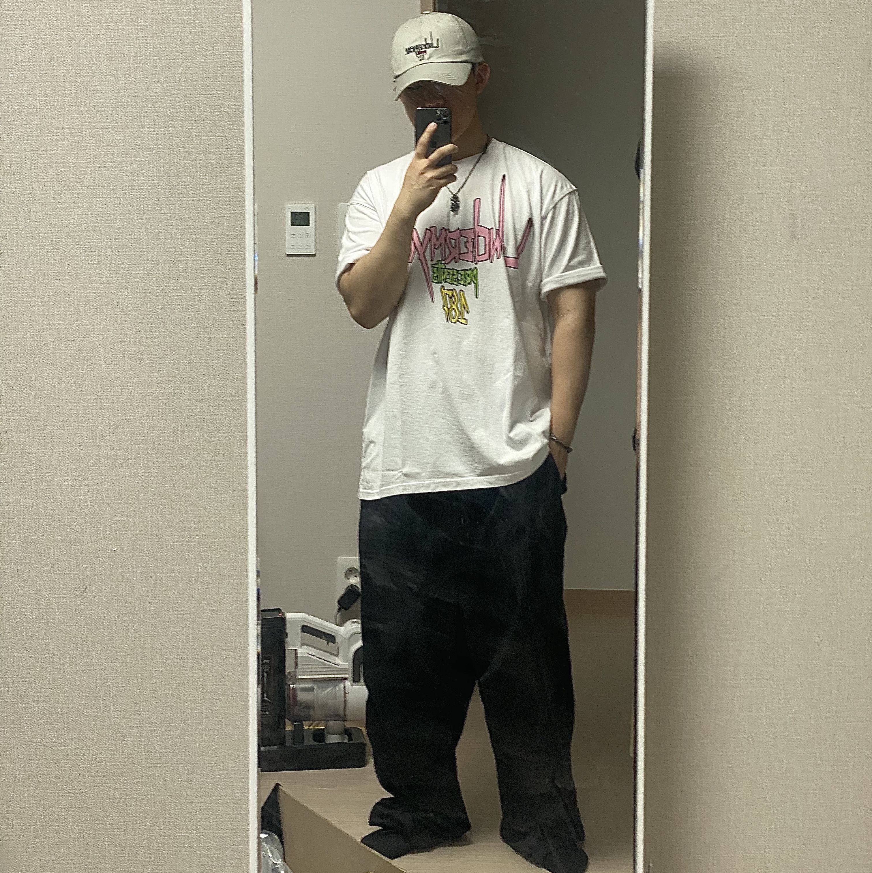 Undermycar POC-187 POC Basic T-shirts White / 187 착용 스타일