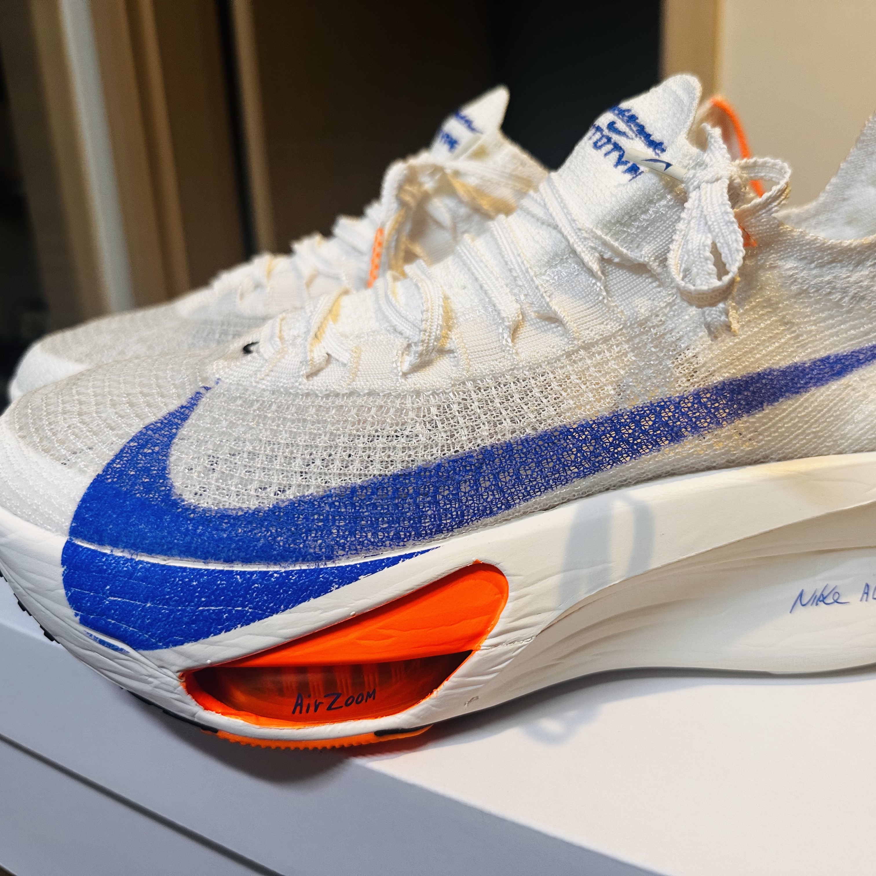 Nike Air Zoom Alphafly Next% 3 Blueprint 착용 스타일 - 3