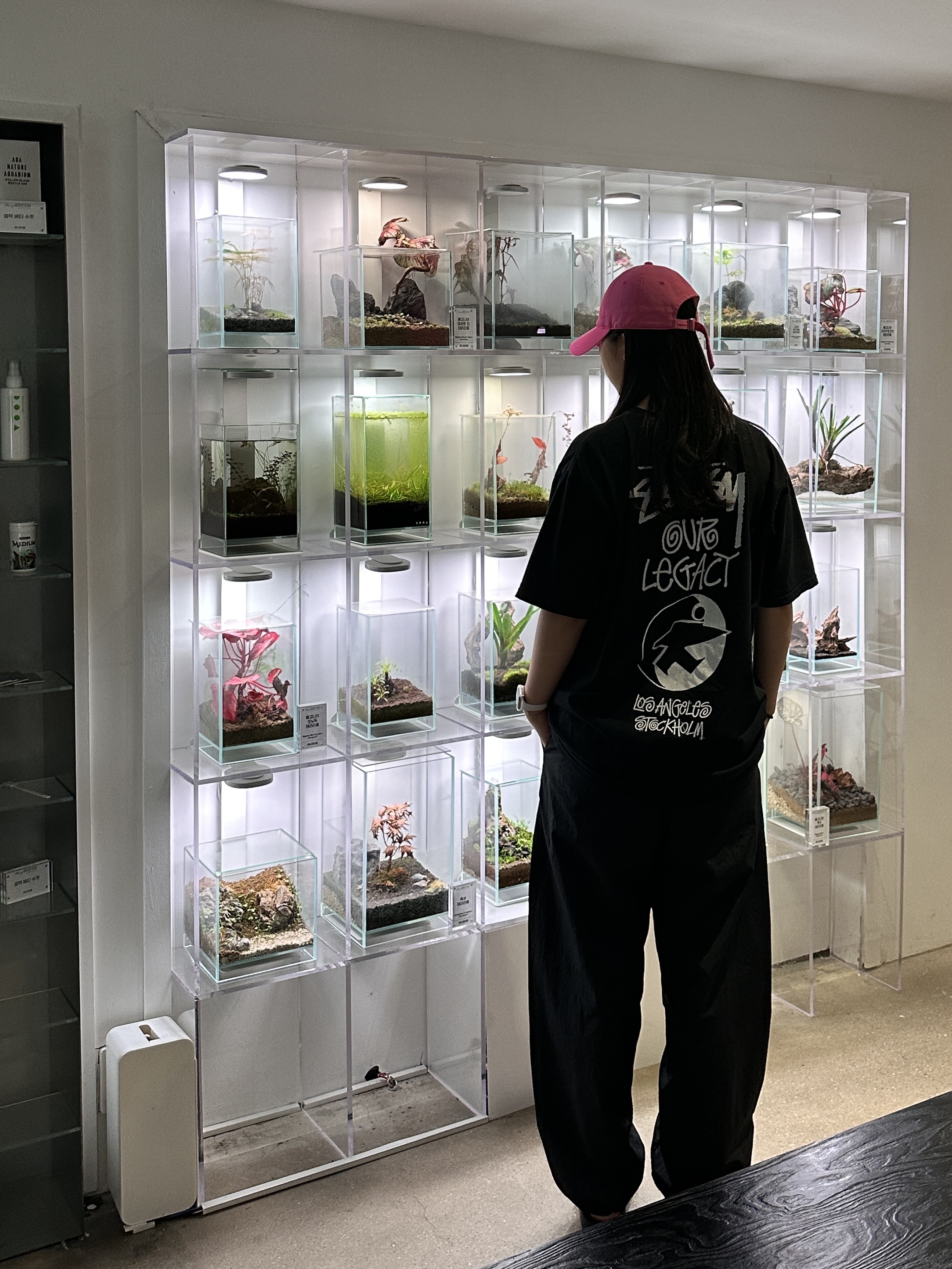 Stussy x Our Legacy Surfman Pigment Dyed T-Shirt Black, Oofos OOriginal Black 착용 스타일 - 2