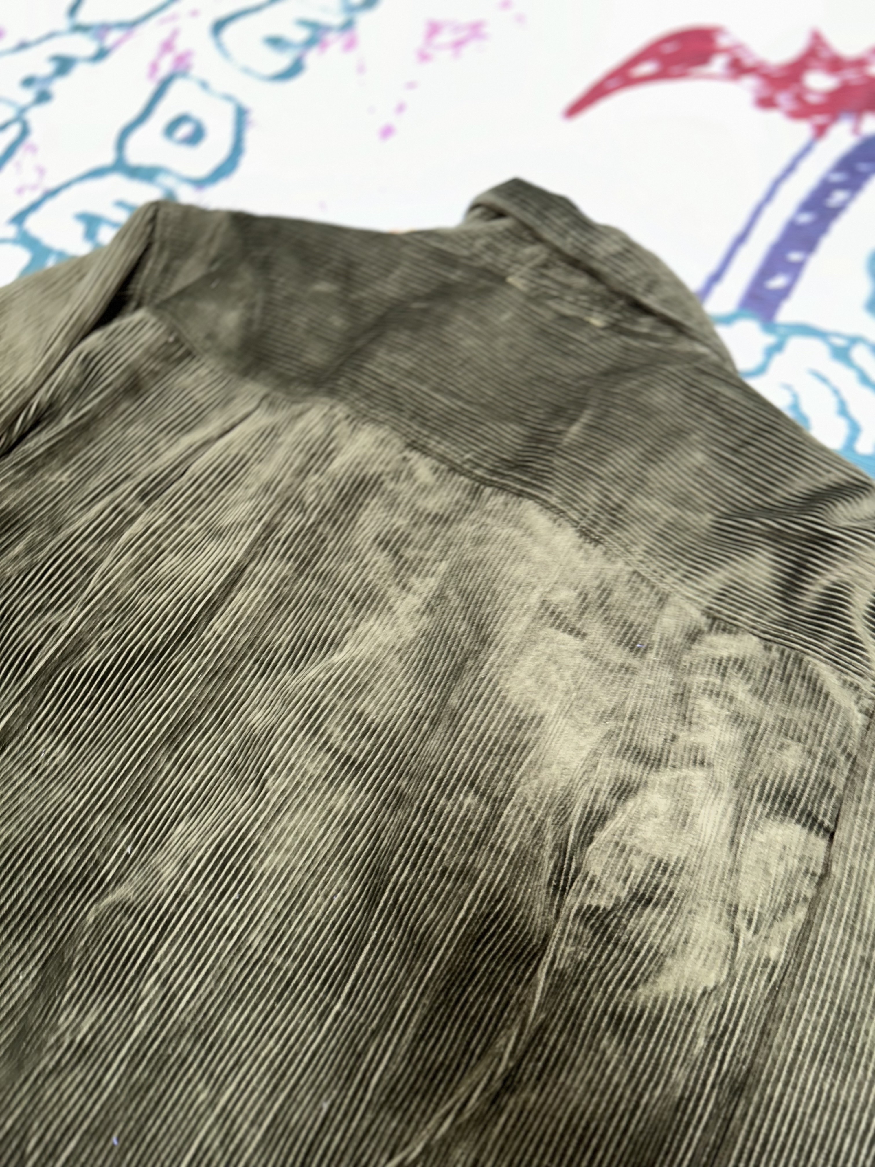 Engineered Garments Trucker Jacket Olive 착용 스타일 - 10