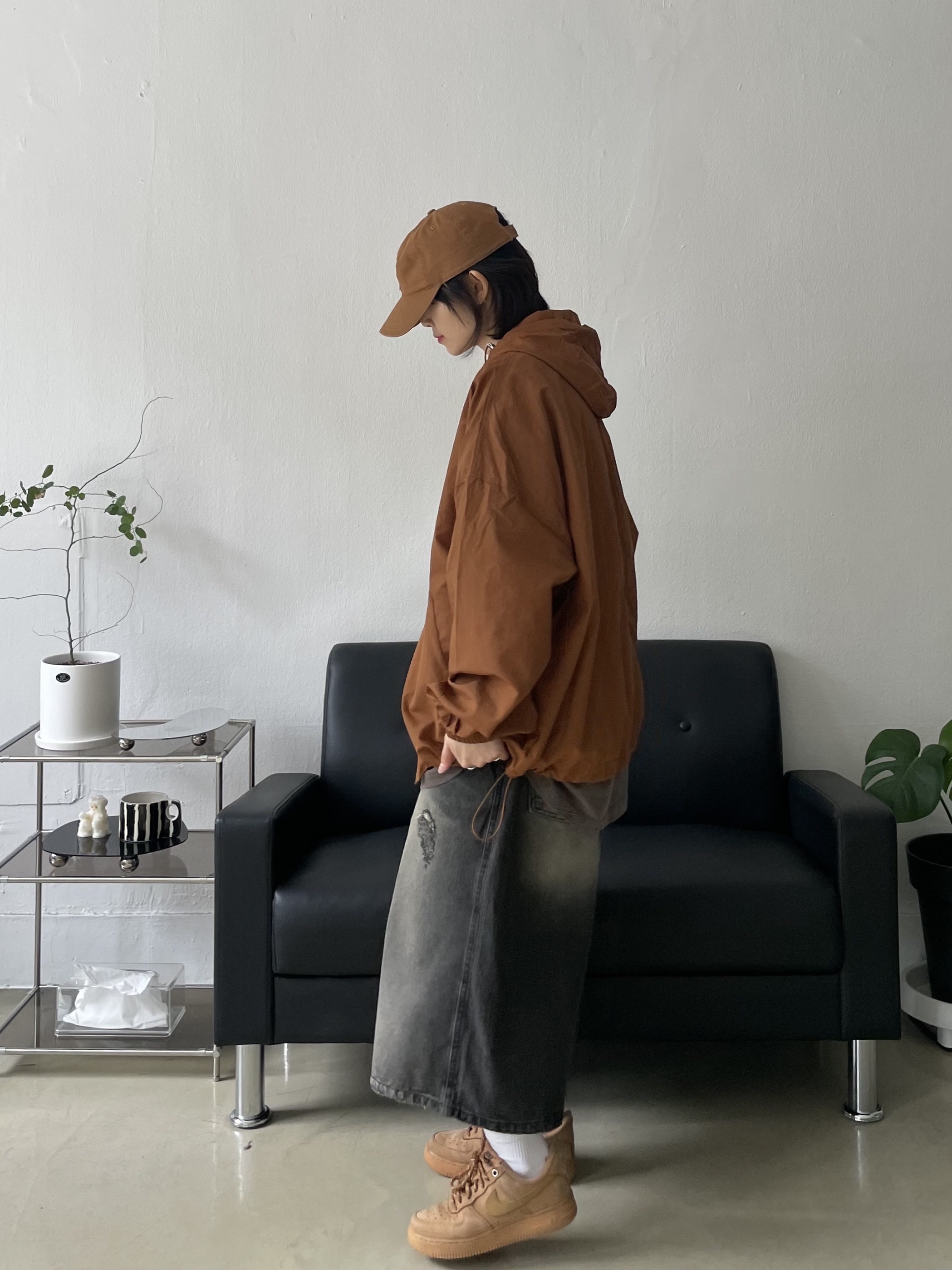 Nike Air Force 1 '07 WB Flax 착용 스타일 - 9