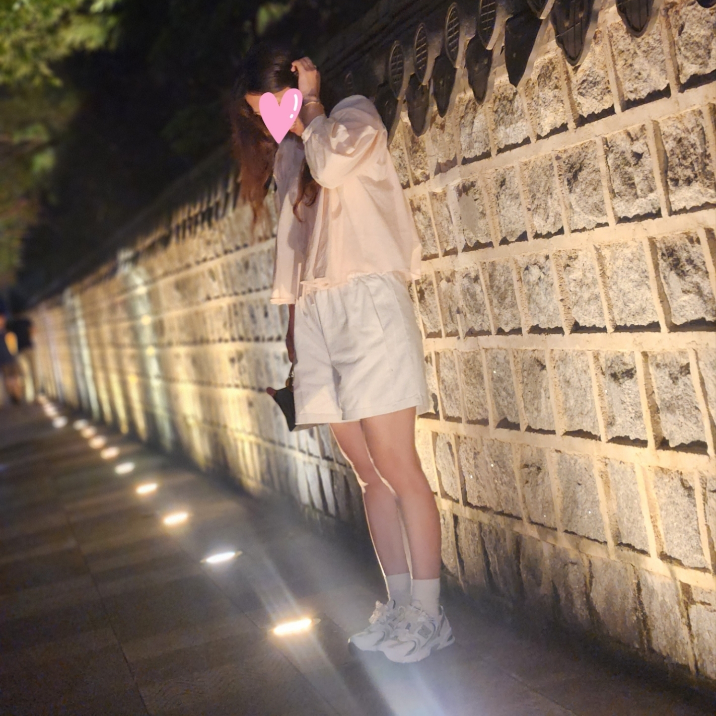 New Balance 530 White 착용 스타일 - 2