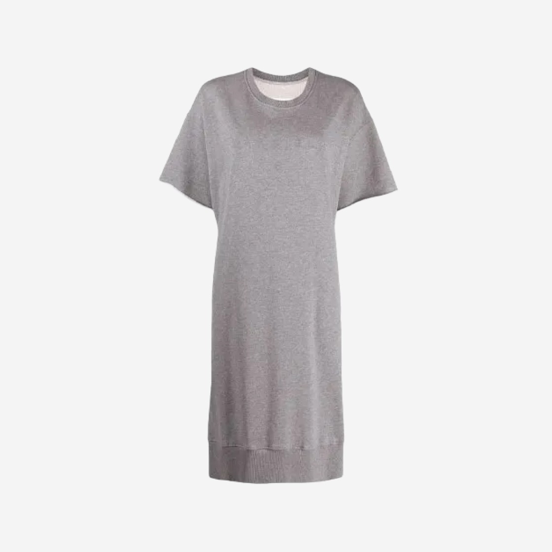 (W) MM6 Maison Margiela Short Sleeved Dress Grey 상세 이미지 1