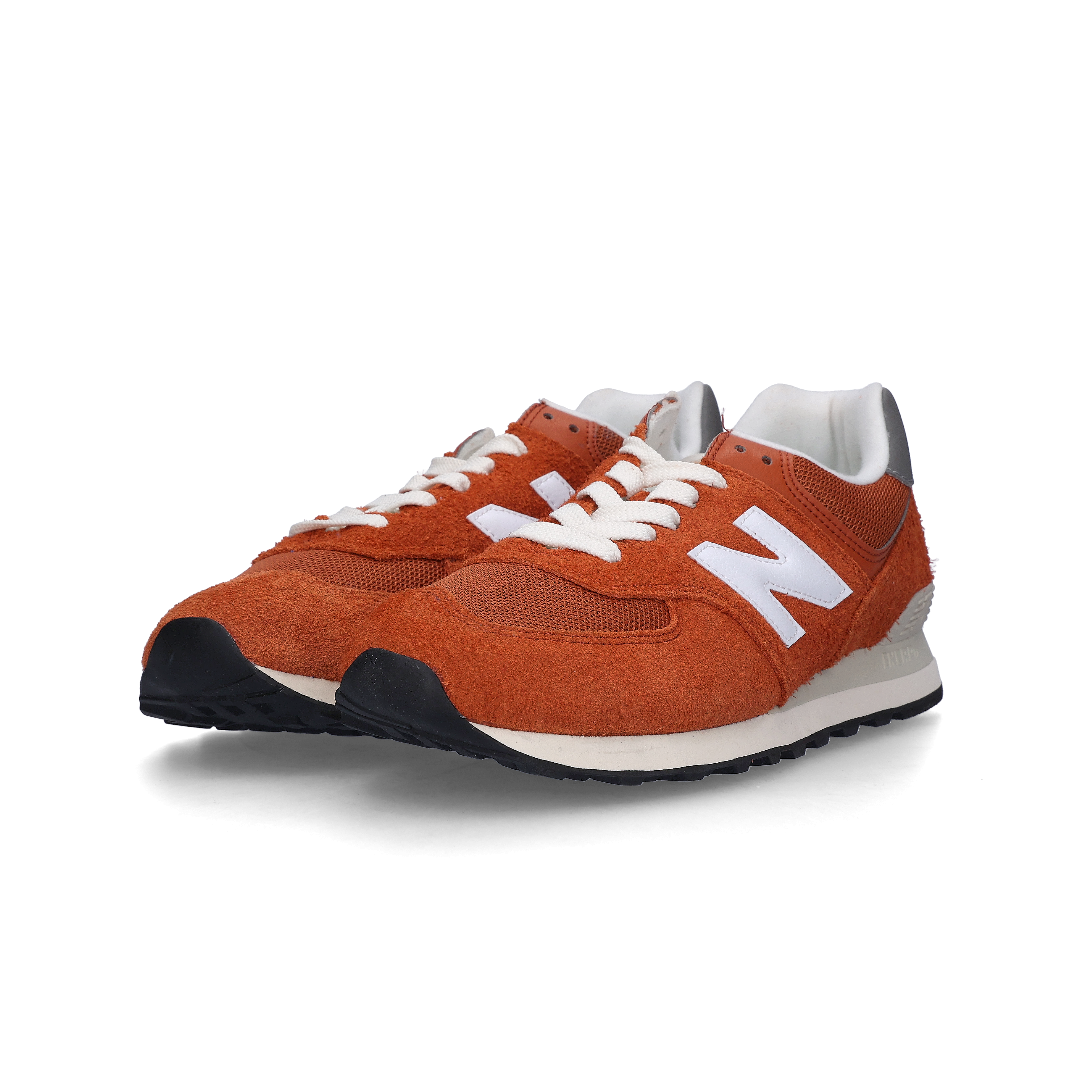 New Balance 574 Heritage Orange Burst White