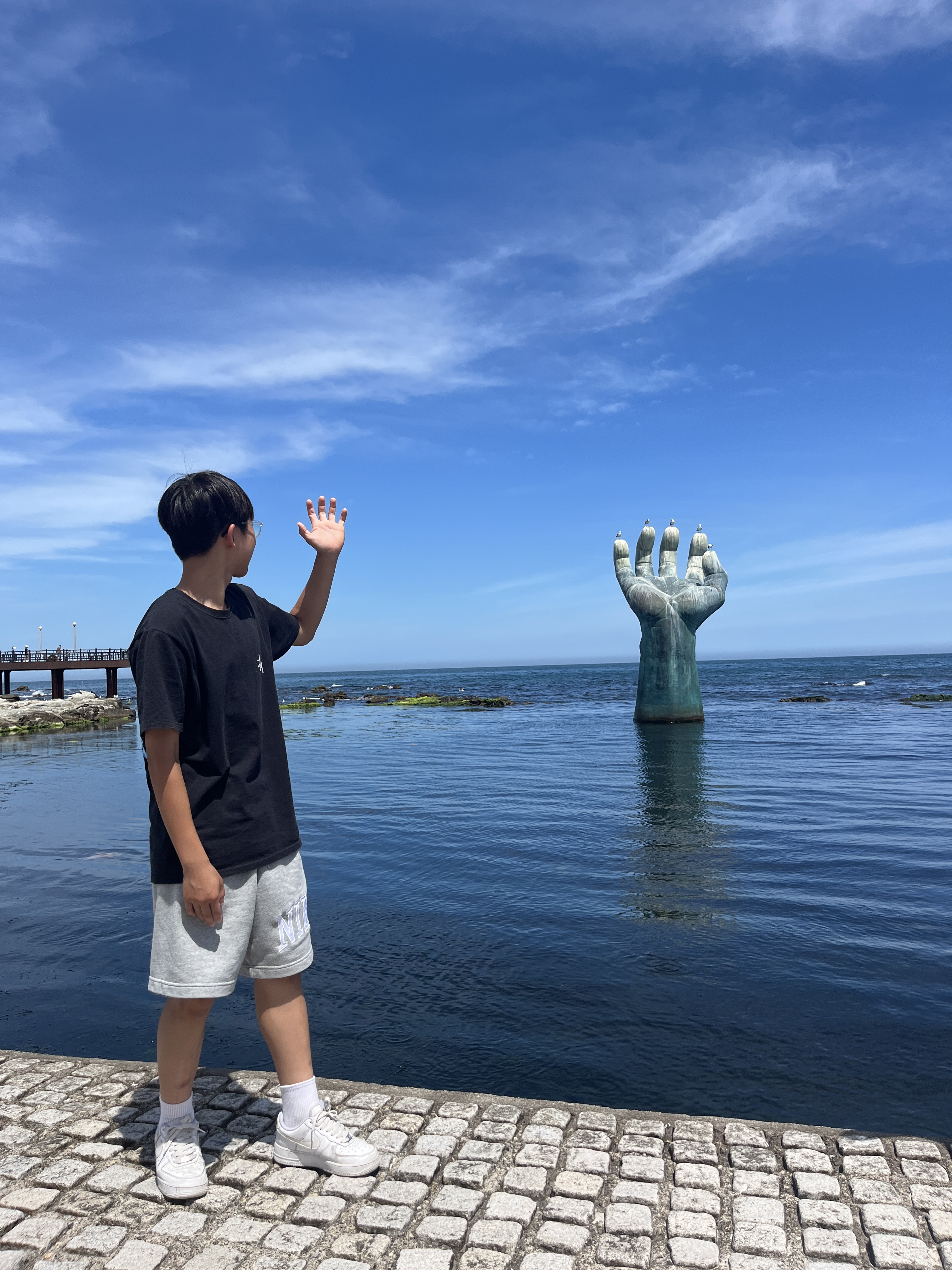 Stussy Melted T-Shirt Black, Nike Air Force 1 '07 Low White 착용 스타일 - 8