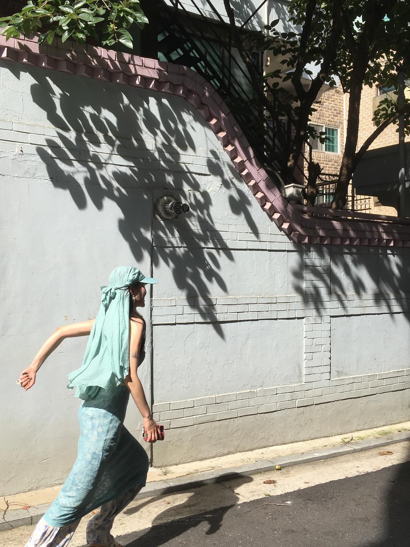 ACOC Sunflower Cap Mint 착용 스타일 - 4