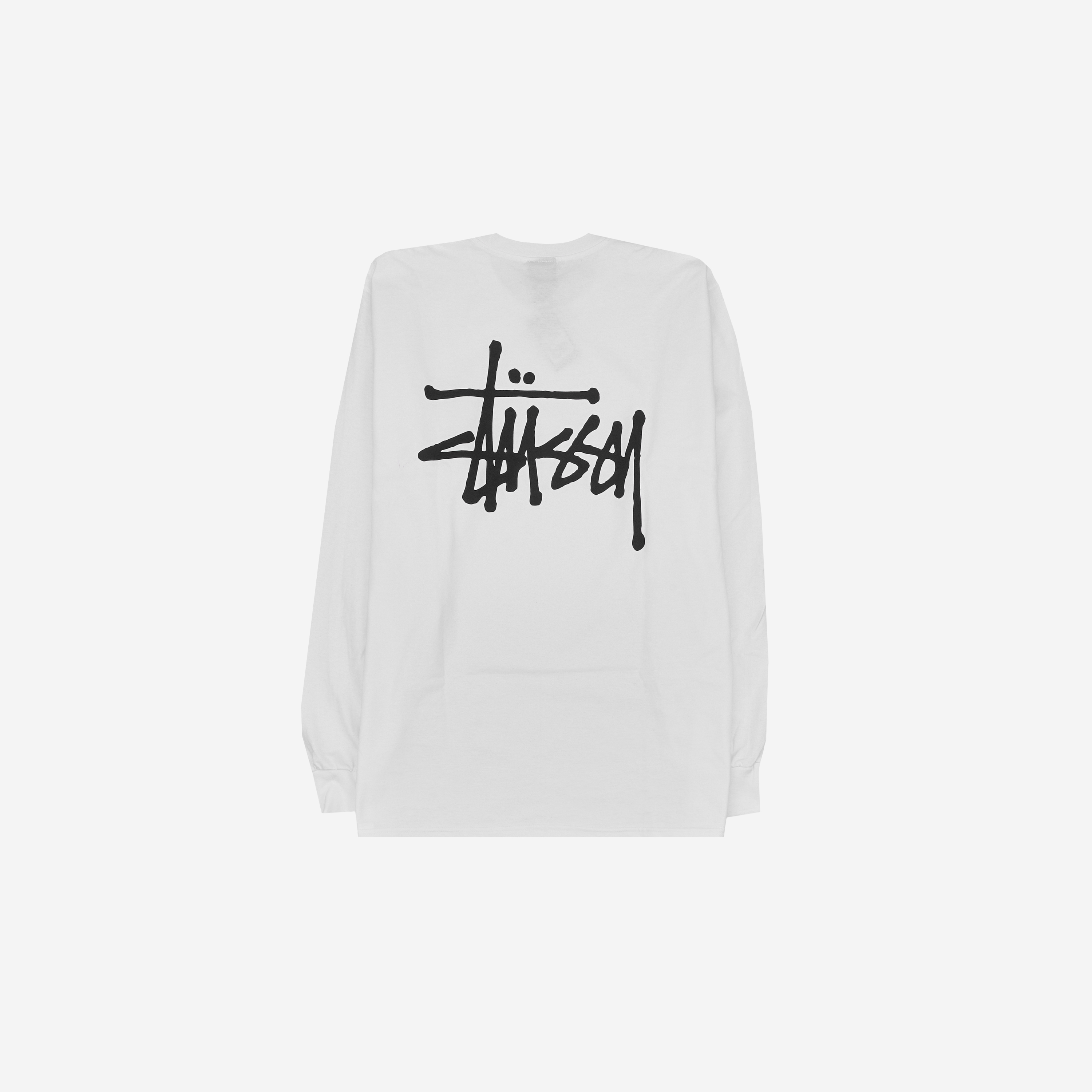 Stussy Basic Stussy LS T-Shirt White