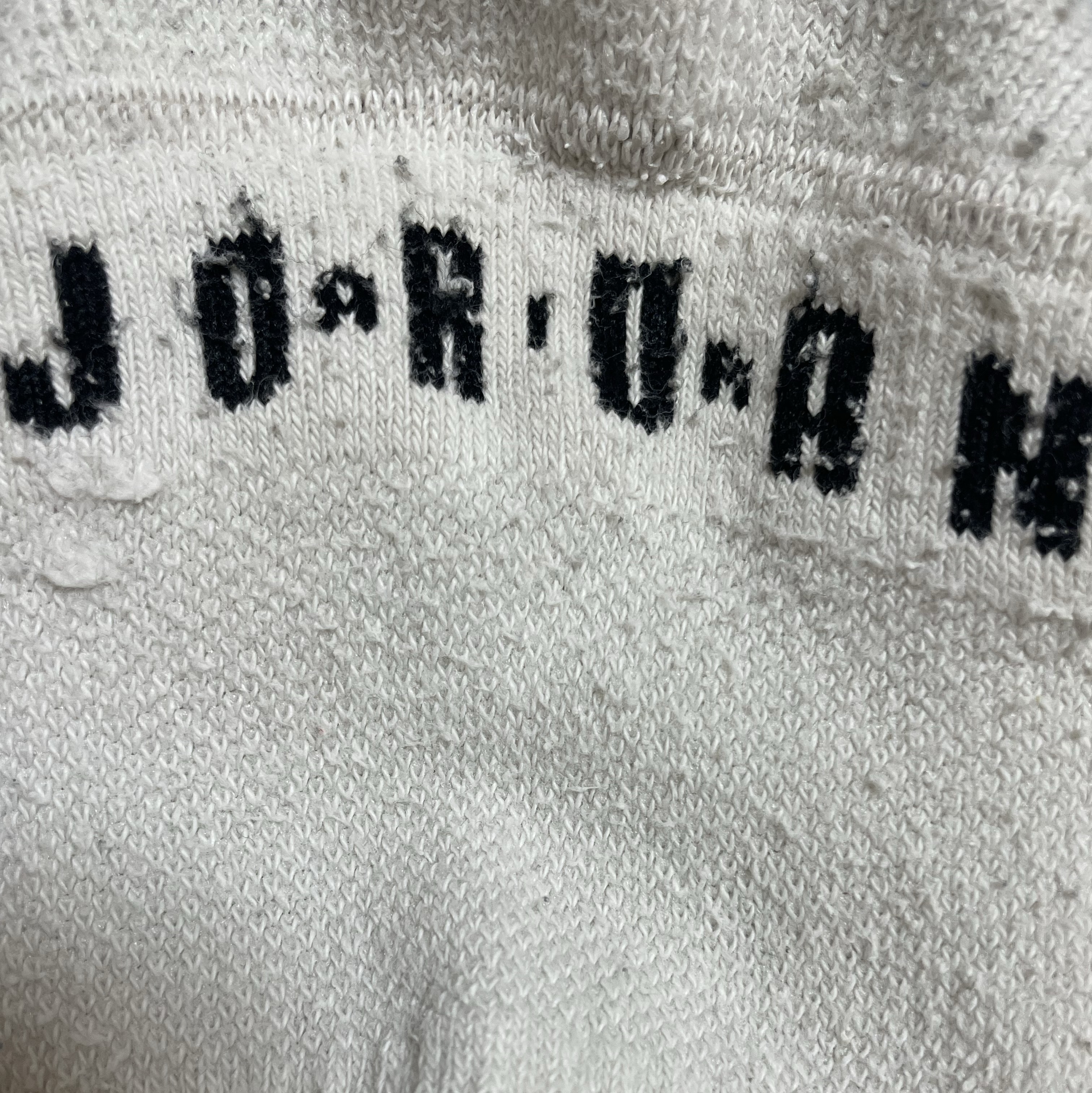 Jordan Essentials Crew Socks White (3 Pack/Korean Ver.) 착용 스타일 - 2