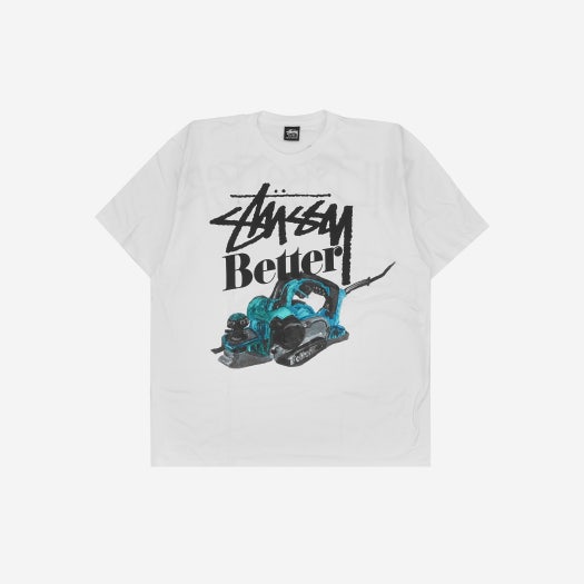 스투시 x 베러 기프트 샵 빌트 베러 티셔츠 화이트 | Stussy | KREAM