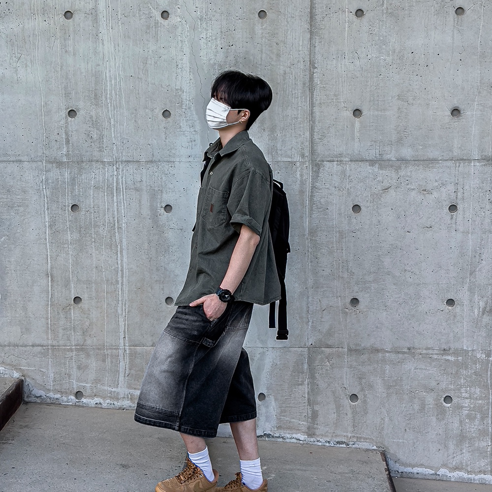 Nike Air Force 1 '07 WB Flax 착용 스타일 - 2