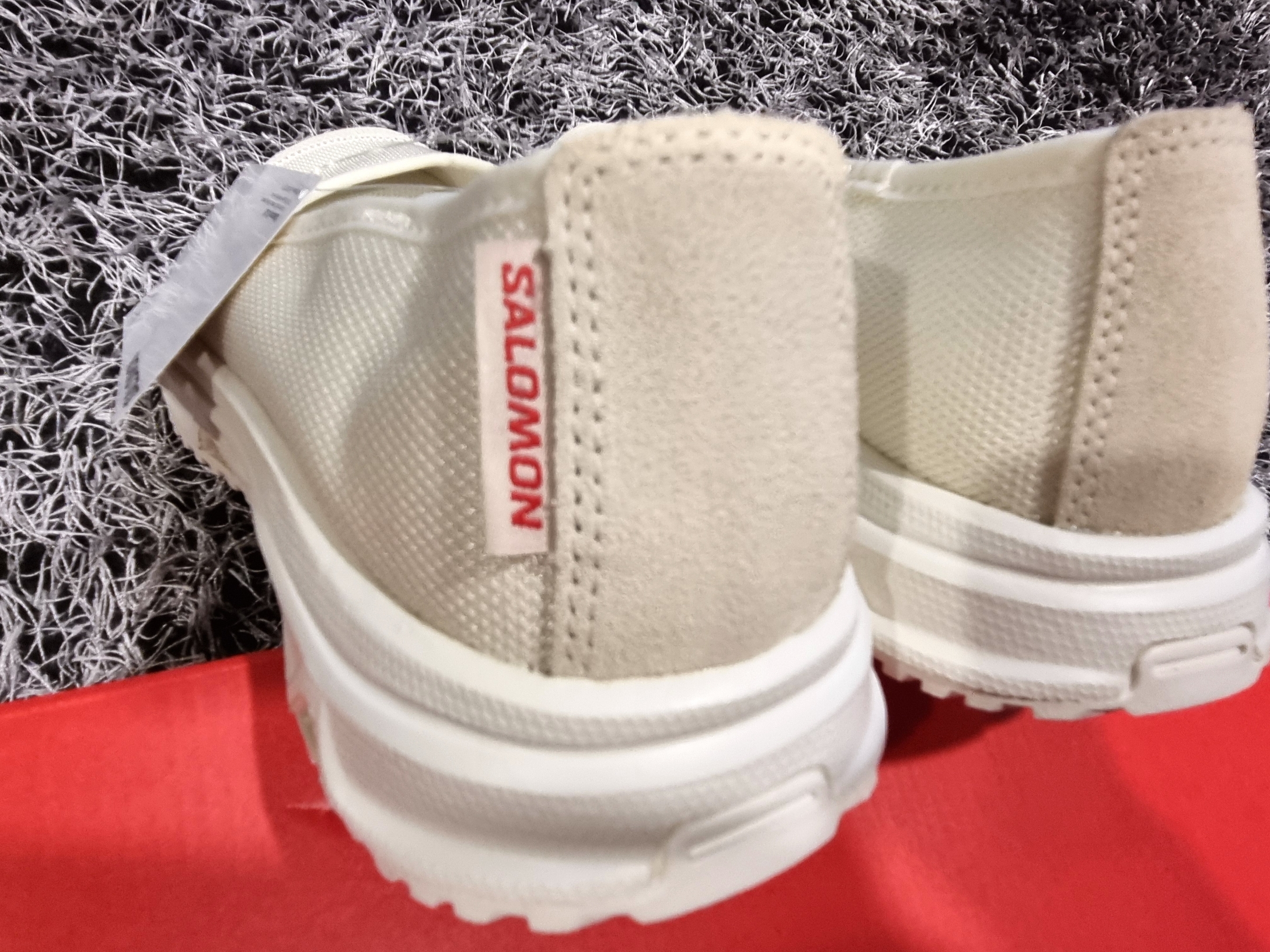 Salomon x Sandy Liang RX Marie Jeanne Vanilla Ice 착용 스타일 - 5