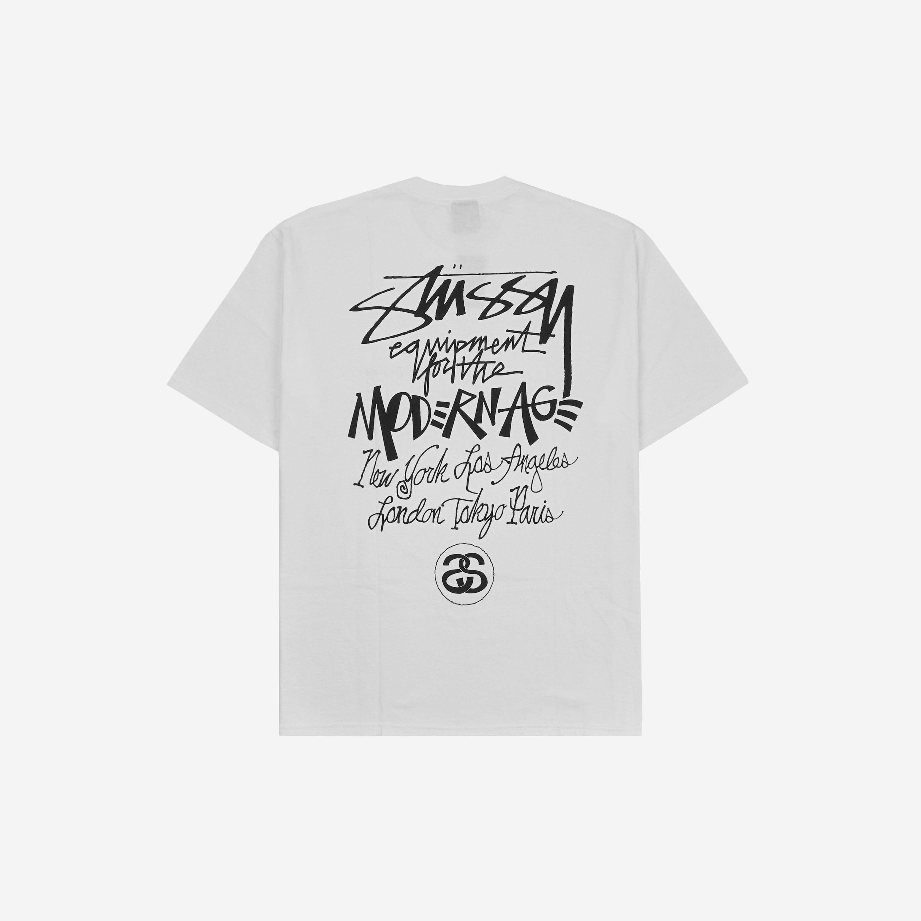 스투시 모던 에이지 티셔츠 화이트(Stussy Modern Age T-Shirt White)